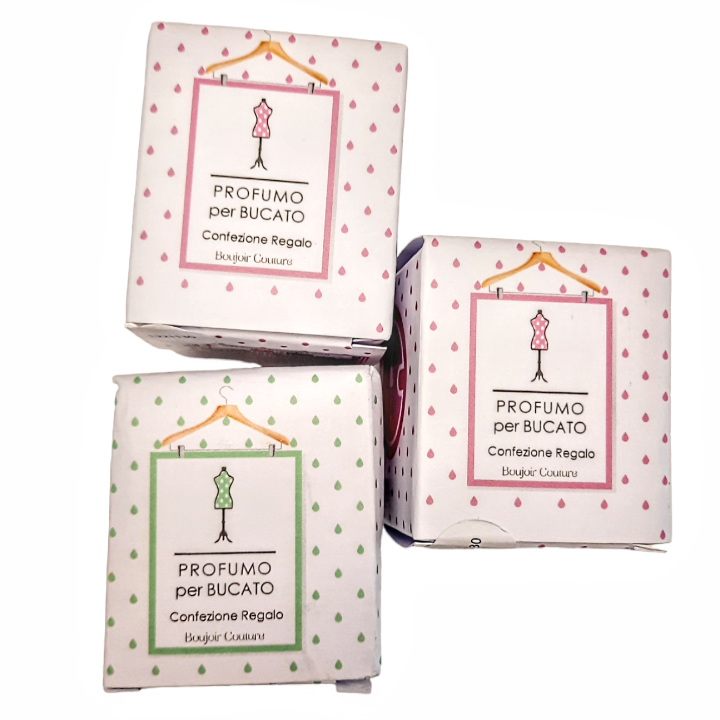 Wasparfum proefpakket met 4 flesjes van 20ml - Boujoir Couture