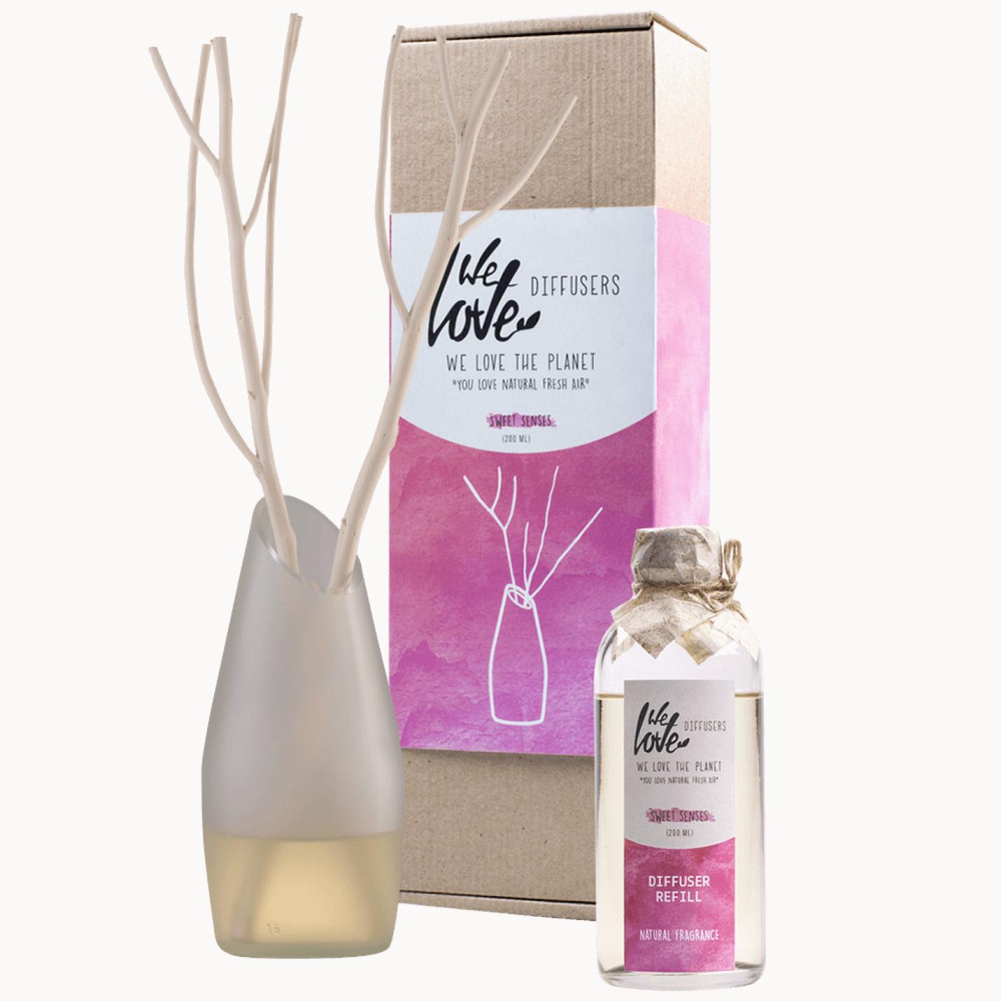 Geurstokjes Sweet Senses 200ml - We Love The Planet