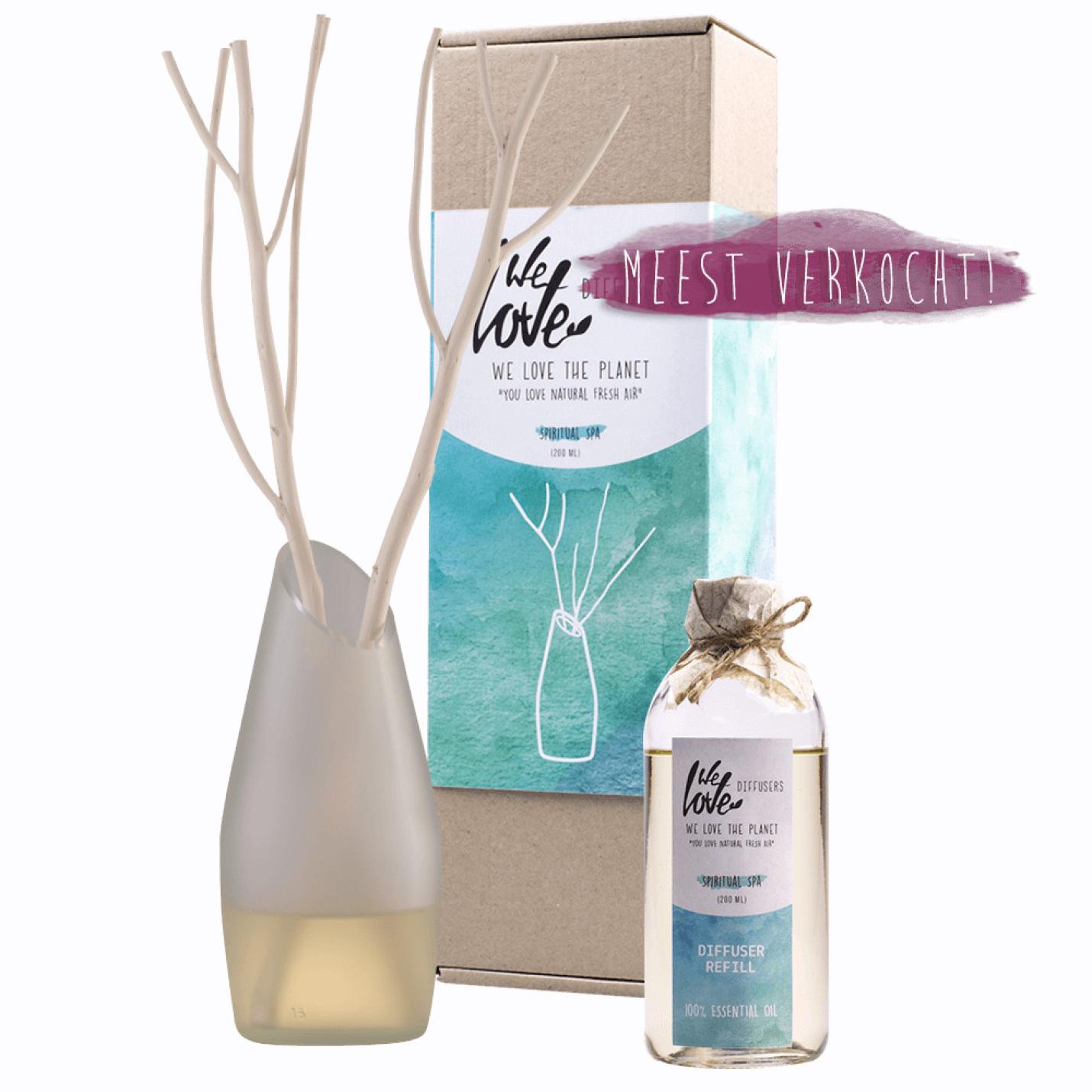 Geurstokjes Spiritual Spa 200ml - We Love The Planet