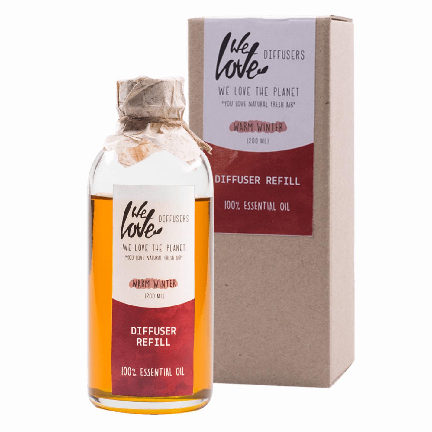 Warm Winter 200ml geurstokjes navulling refill - We Love The Planet
