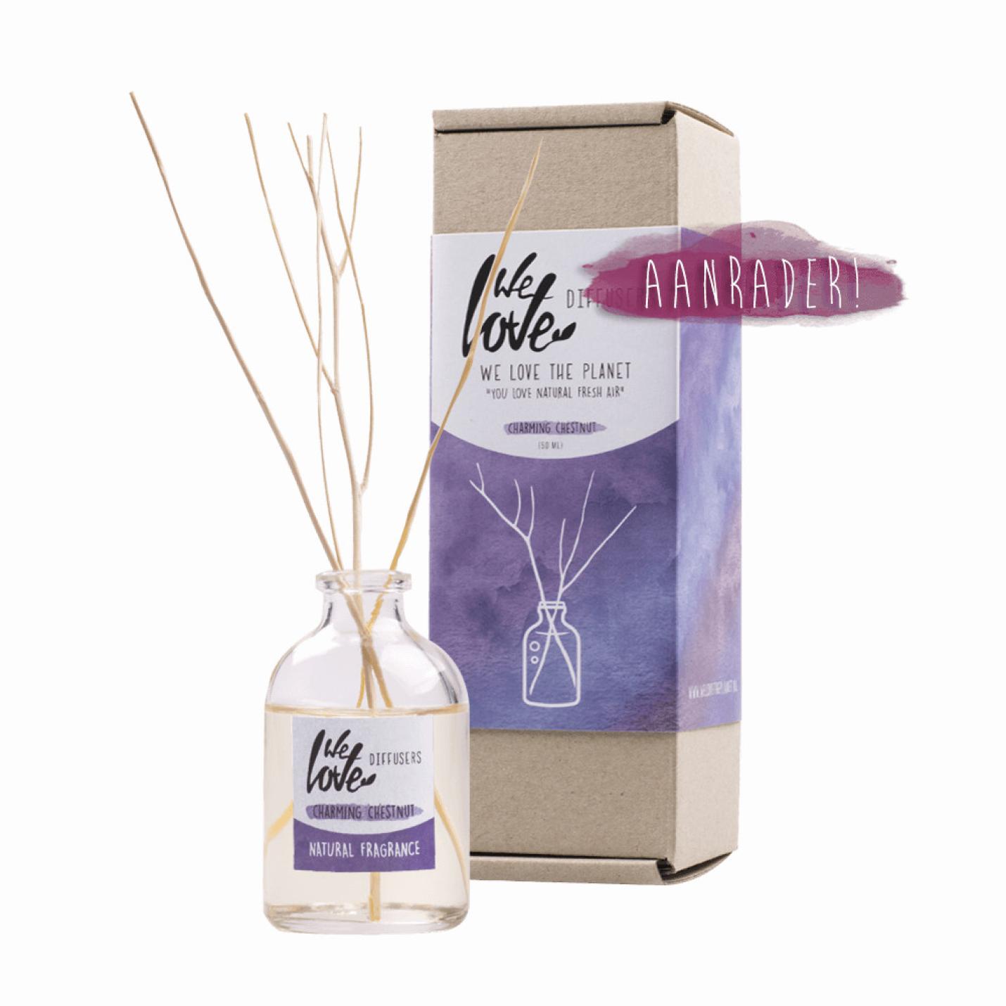 Geurstokjes Charming Chestnut 50ml - We Love The Planet