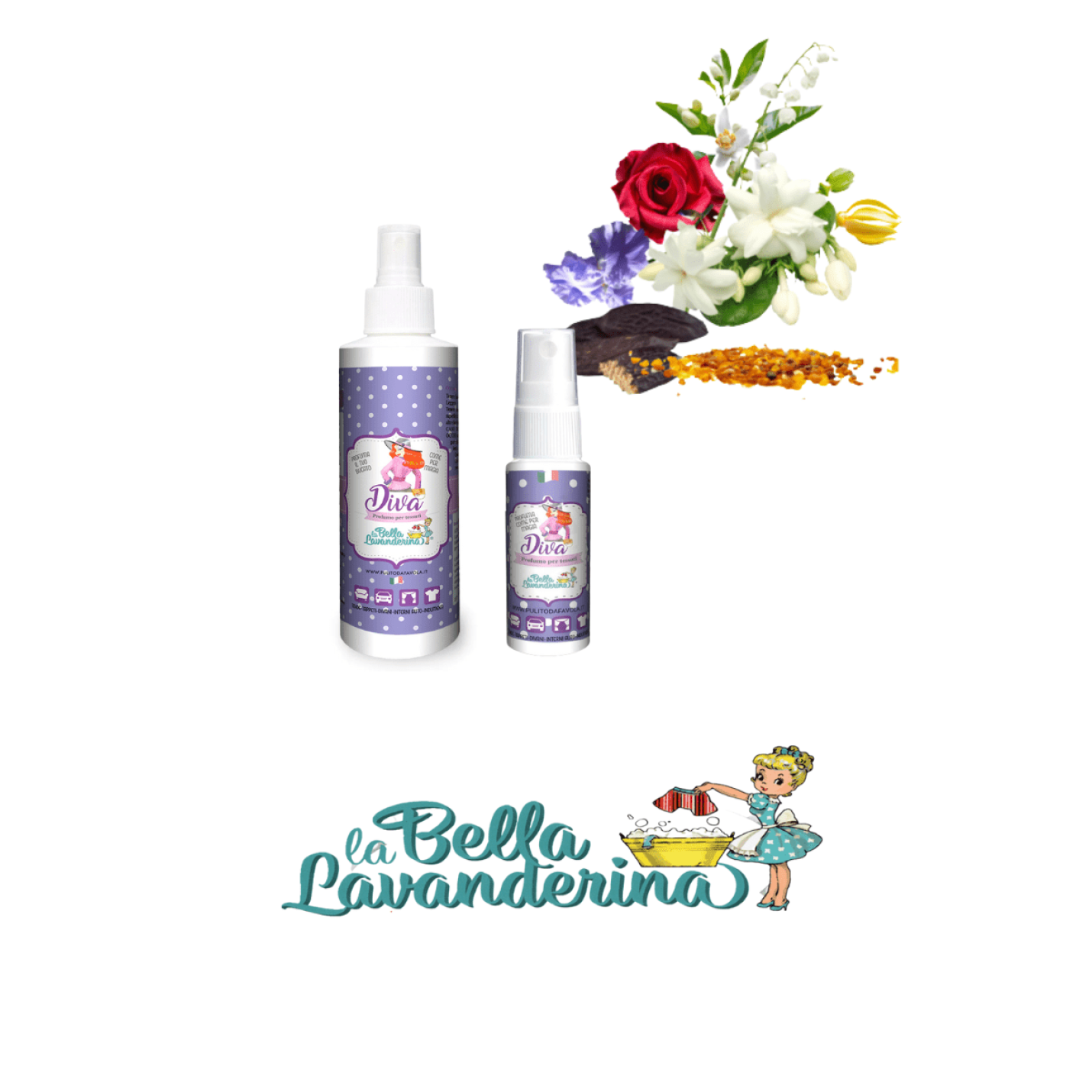Interieurspray Diva 250ml – La Bella Lavanderina