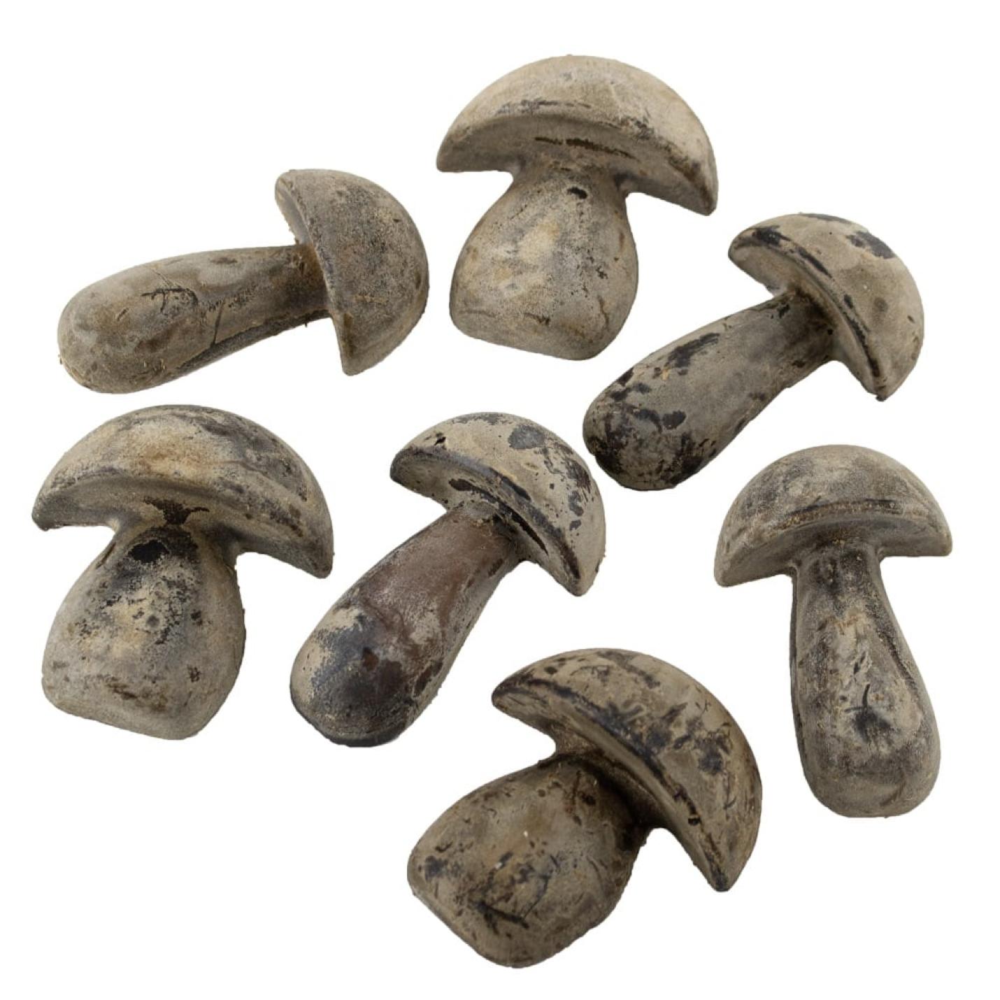 Paddestoel geurblokjes BLACK AMBER (2 stuks) van Marokkaanse amberblokjes