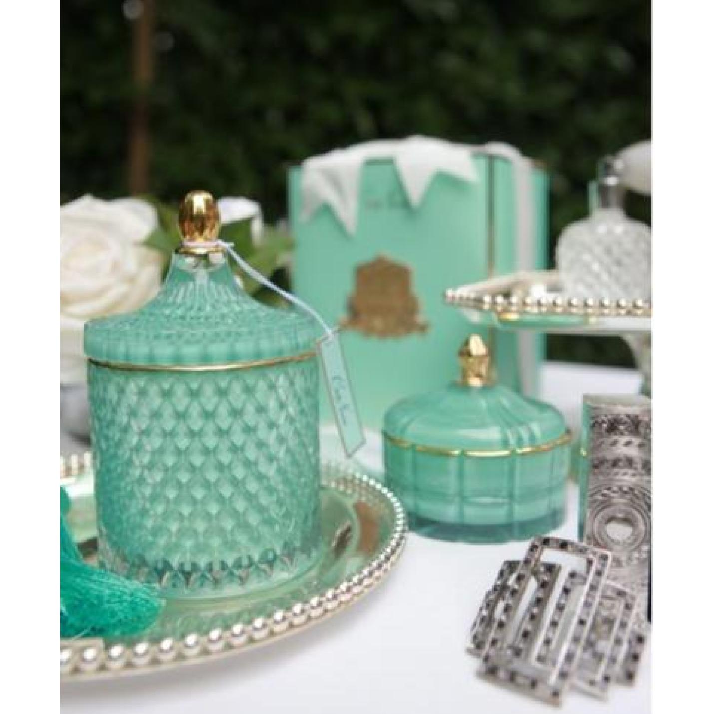 Geurkaars Art Deco groen - Vert Fragrance - Cote Noire