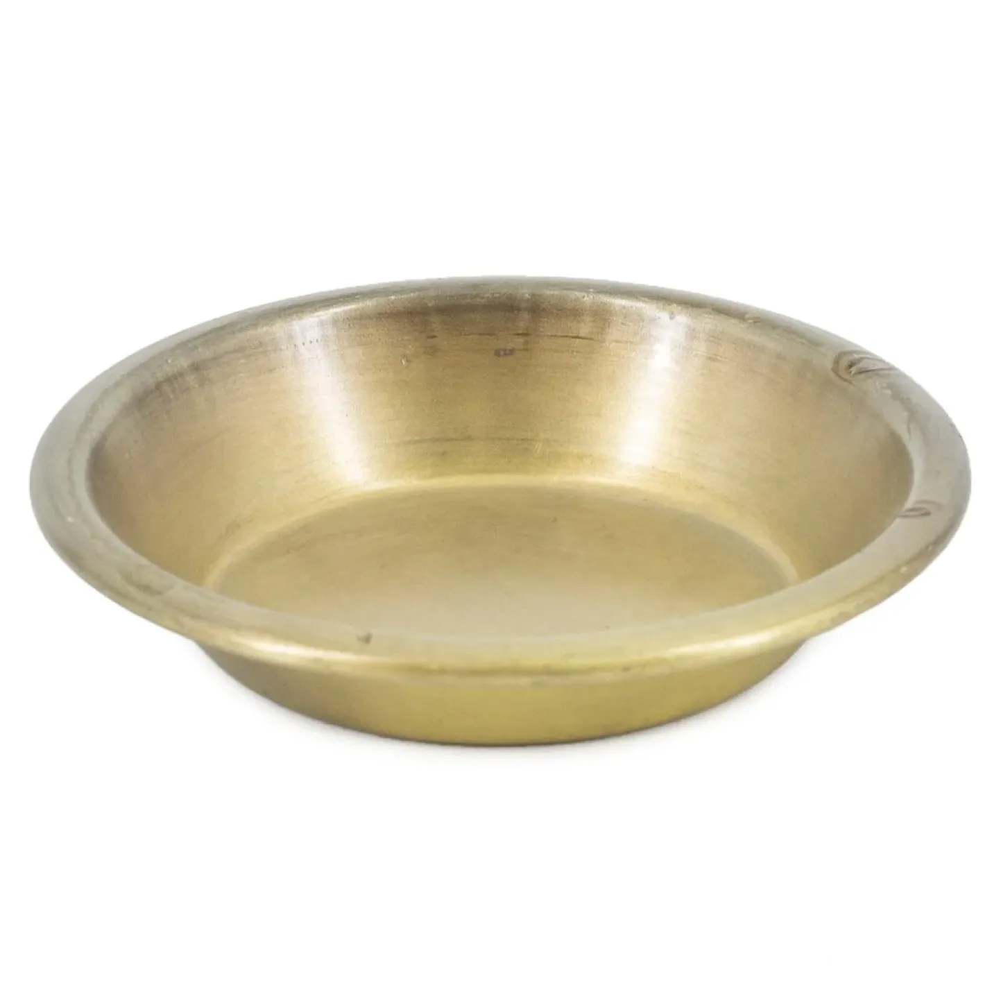 Schaaltje vintage goud 9cm metaal - hb5464