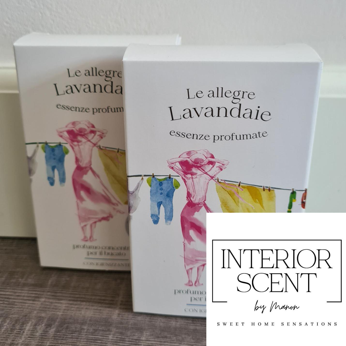 Wasparfum proefpakket met 6 zakjes van 10ml - Le Allegre Lavadaie