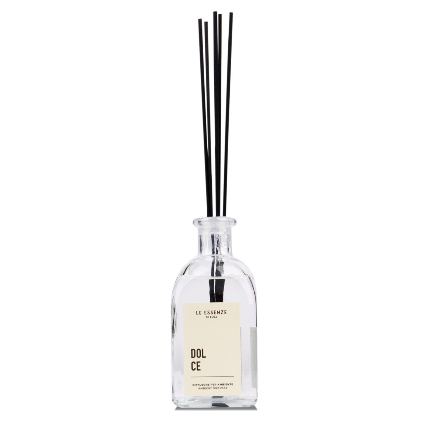 Geurstokjes DOLCE 250ml - Le Essenza di Elda