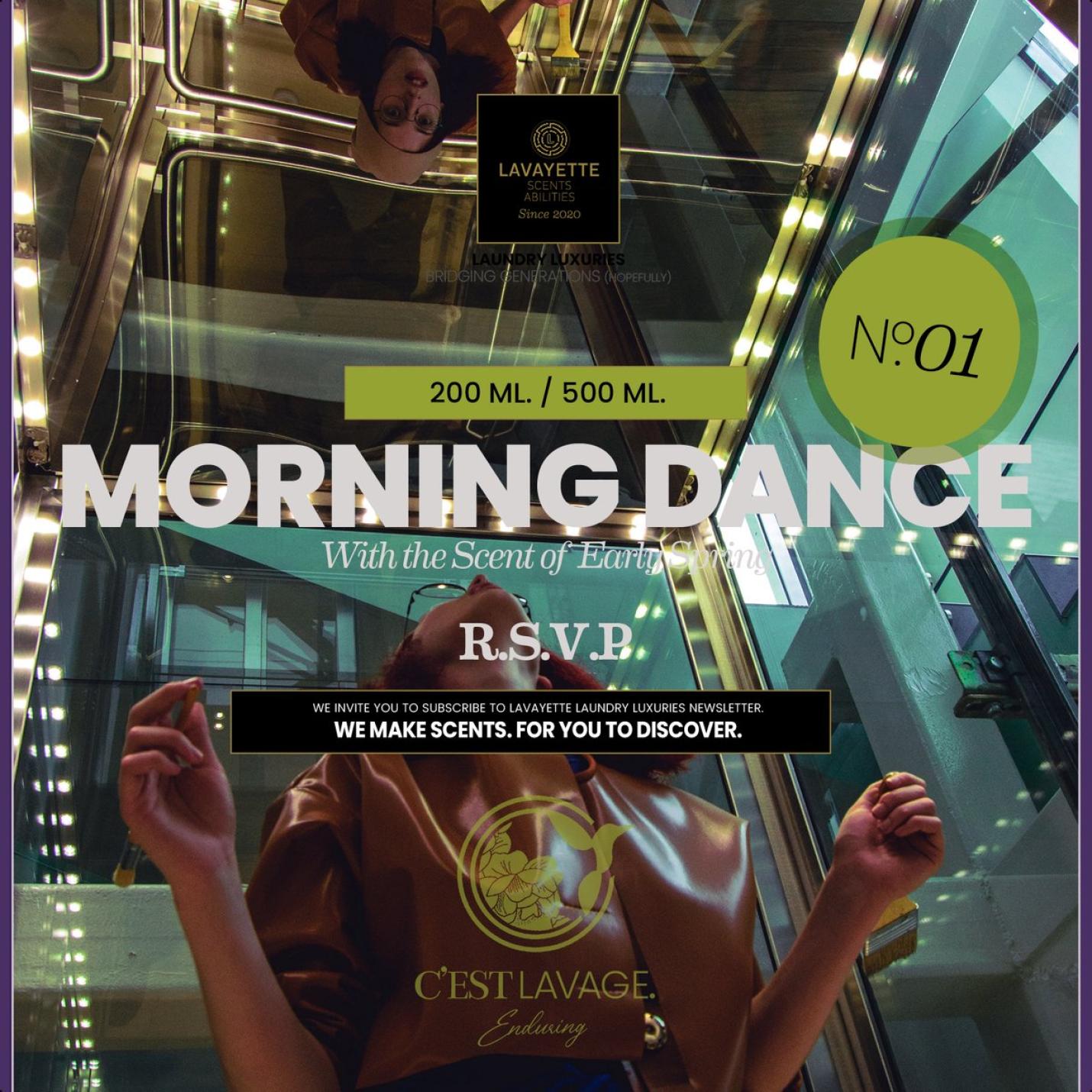 Wasparfum No.1 MORNING DANCE 500ml - Lavayette Premium