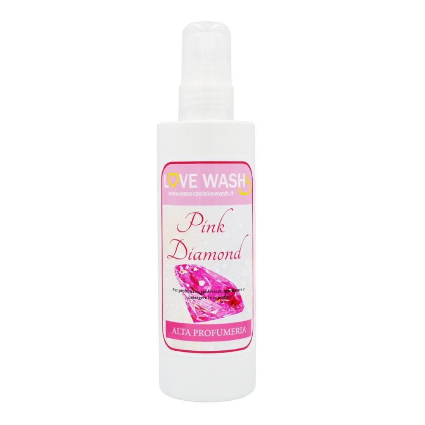 Interieur spray Pink Diamond 250ml interieurparfum - Love Wash