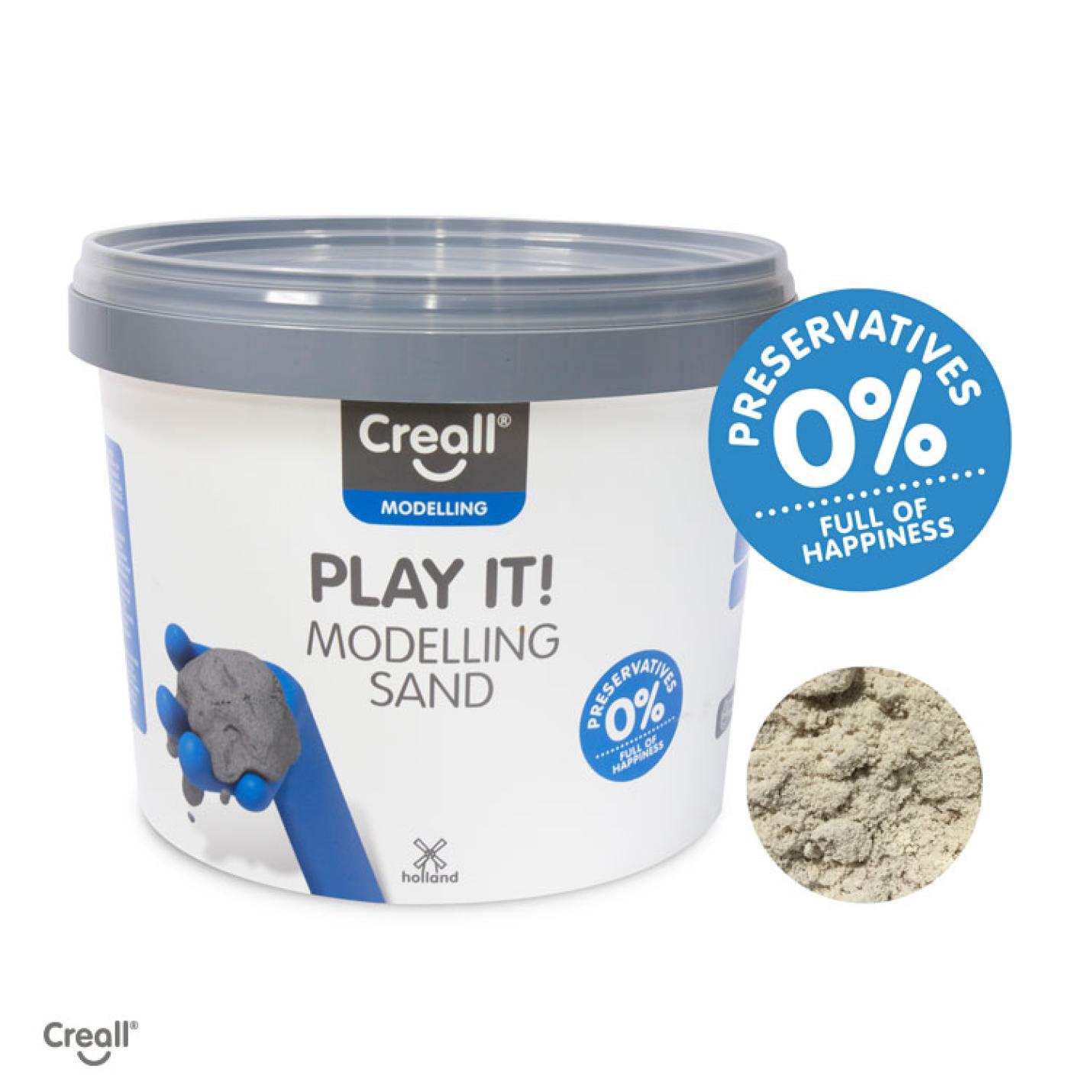 Creall PLAY IT 5000gram zacht modelleerzand