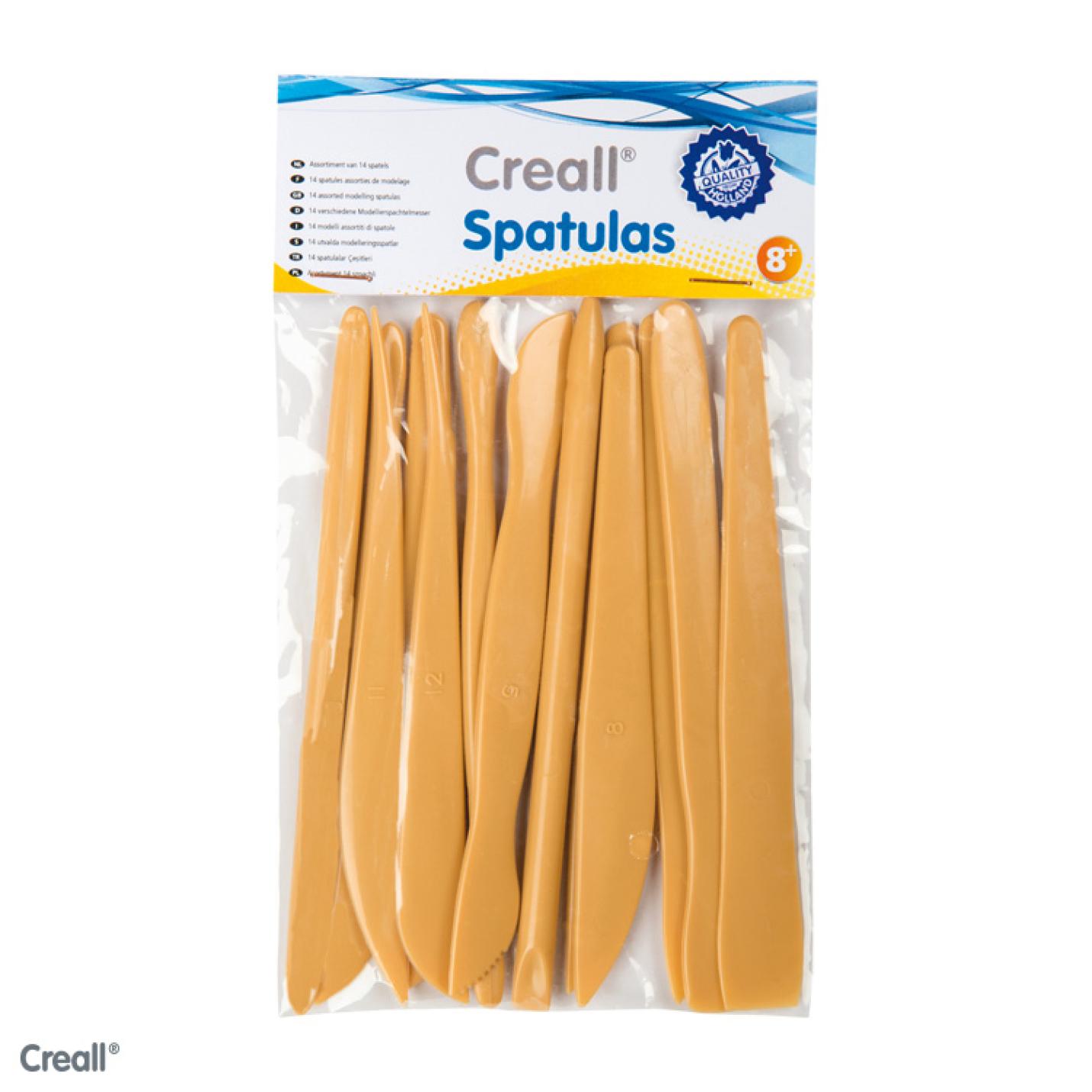 Creall Spatulas kunststof kleispatels