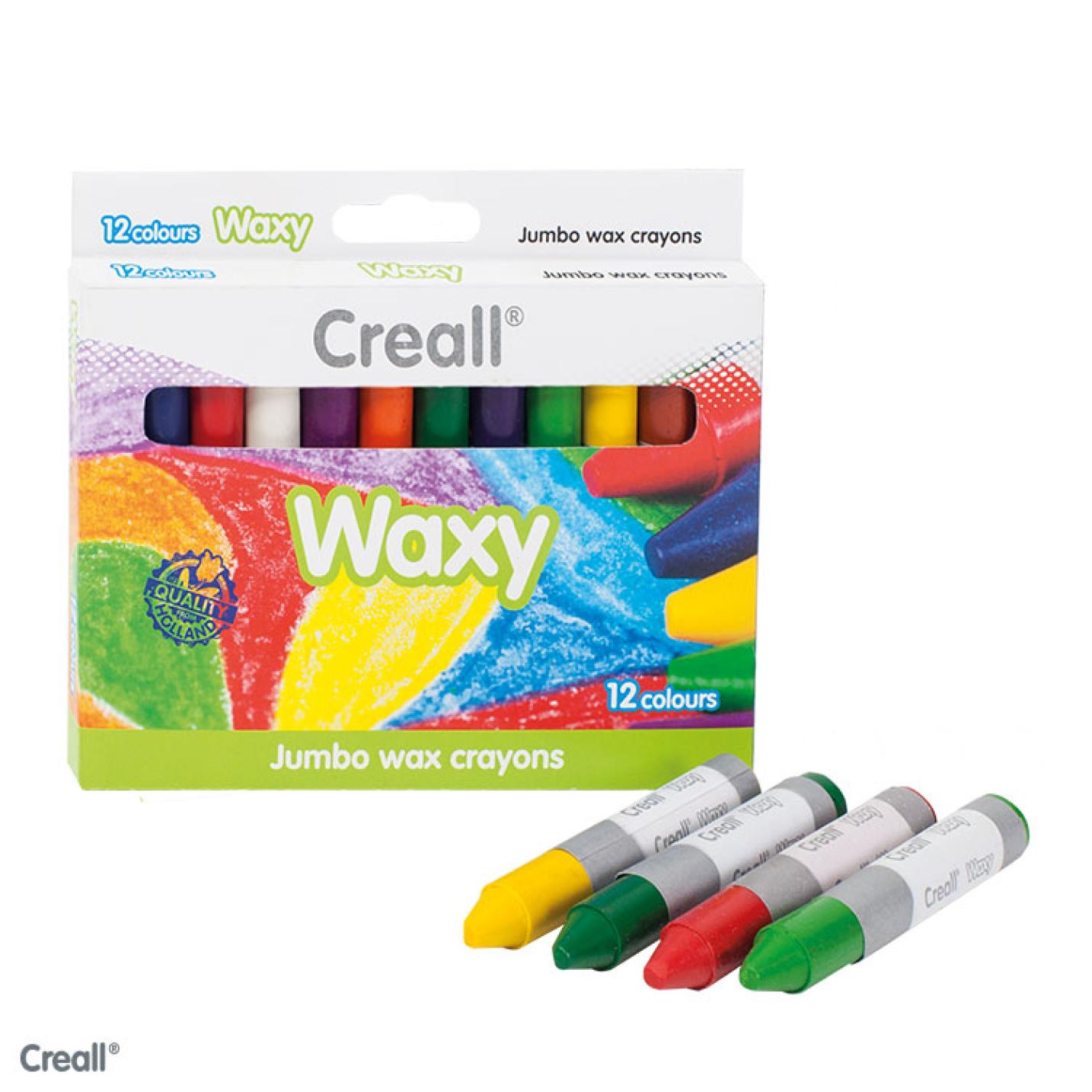 Creall Waxy waskleurstiften