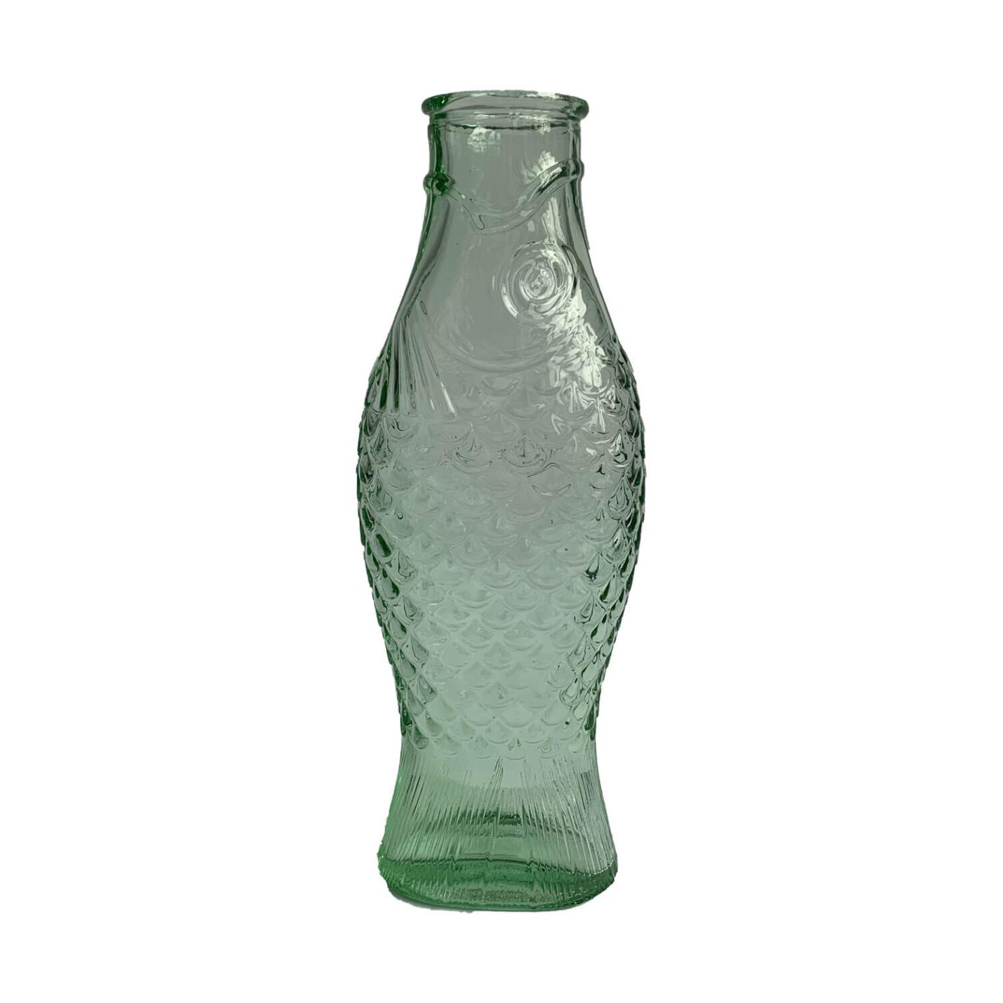 Waterfles Fish groen van Fidrio