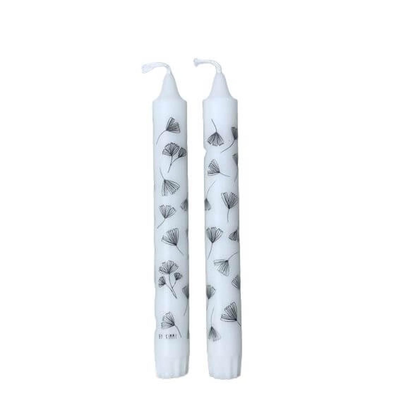 Kaars Eco-friendly zwart/wit