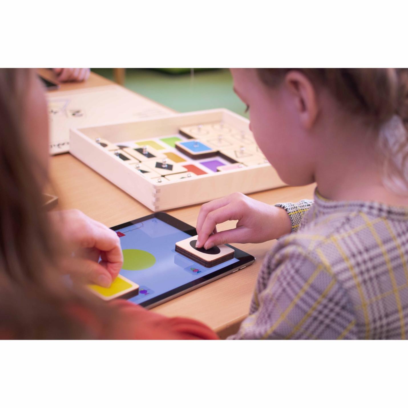 Samen vormen interactieve stempelset; Afbeelding: 2