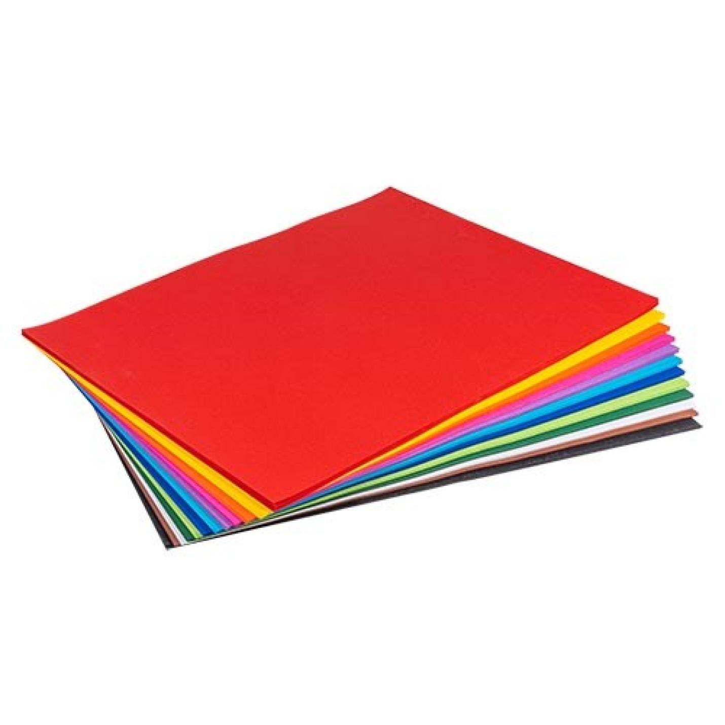 Tekenpapier omslag 10kleuren