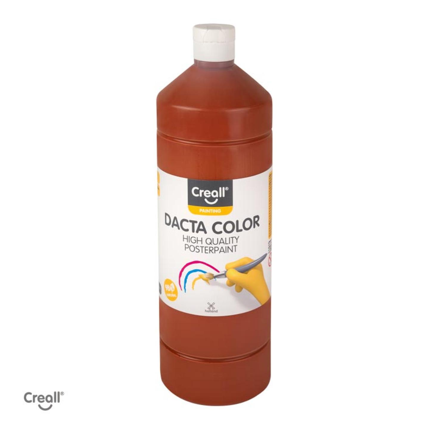 plakkaatverf Creall Dacta color 1000ml licht bruin