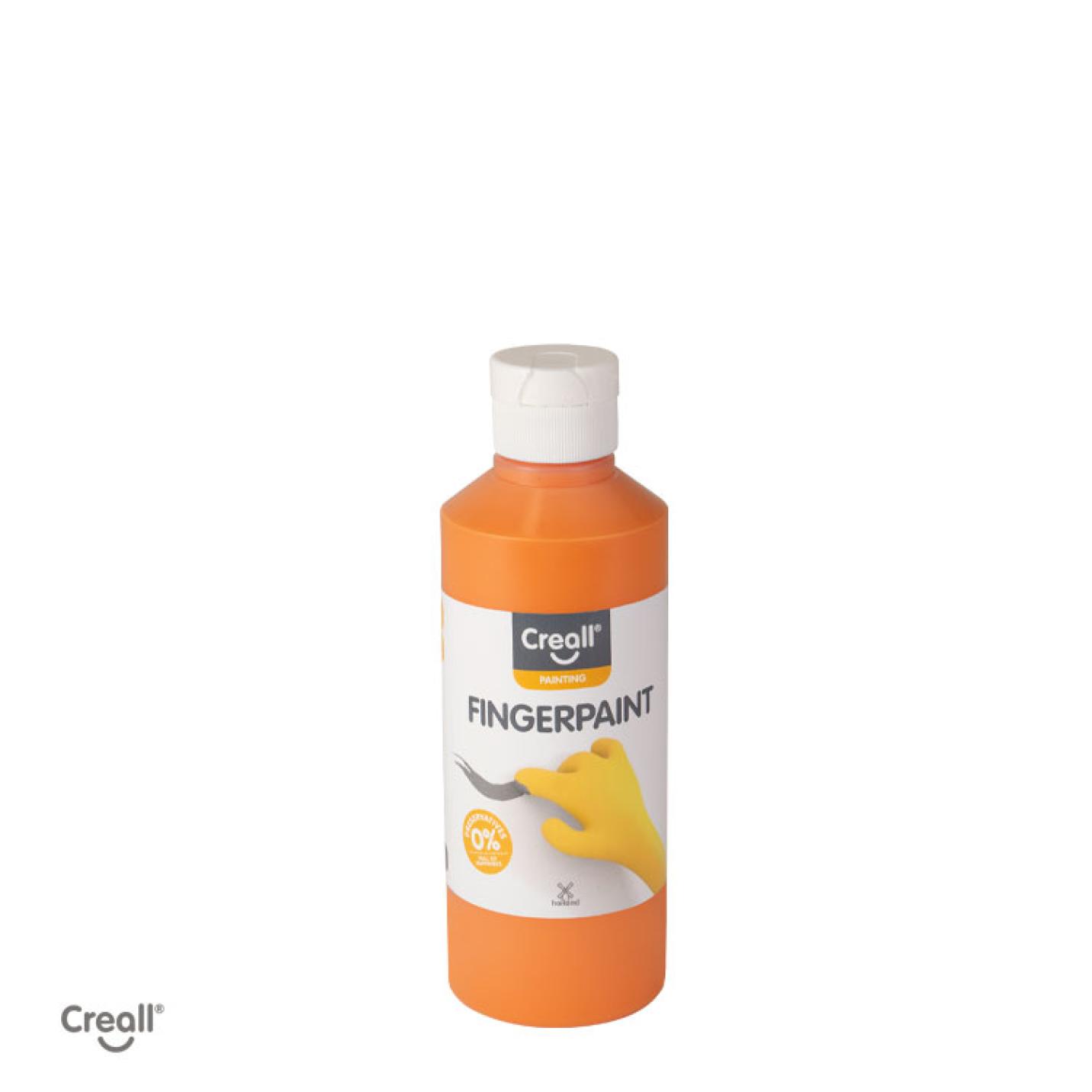 Creall vingerverf 250ml oranje