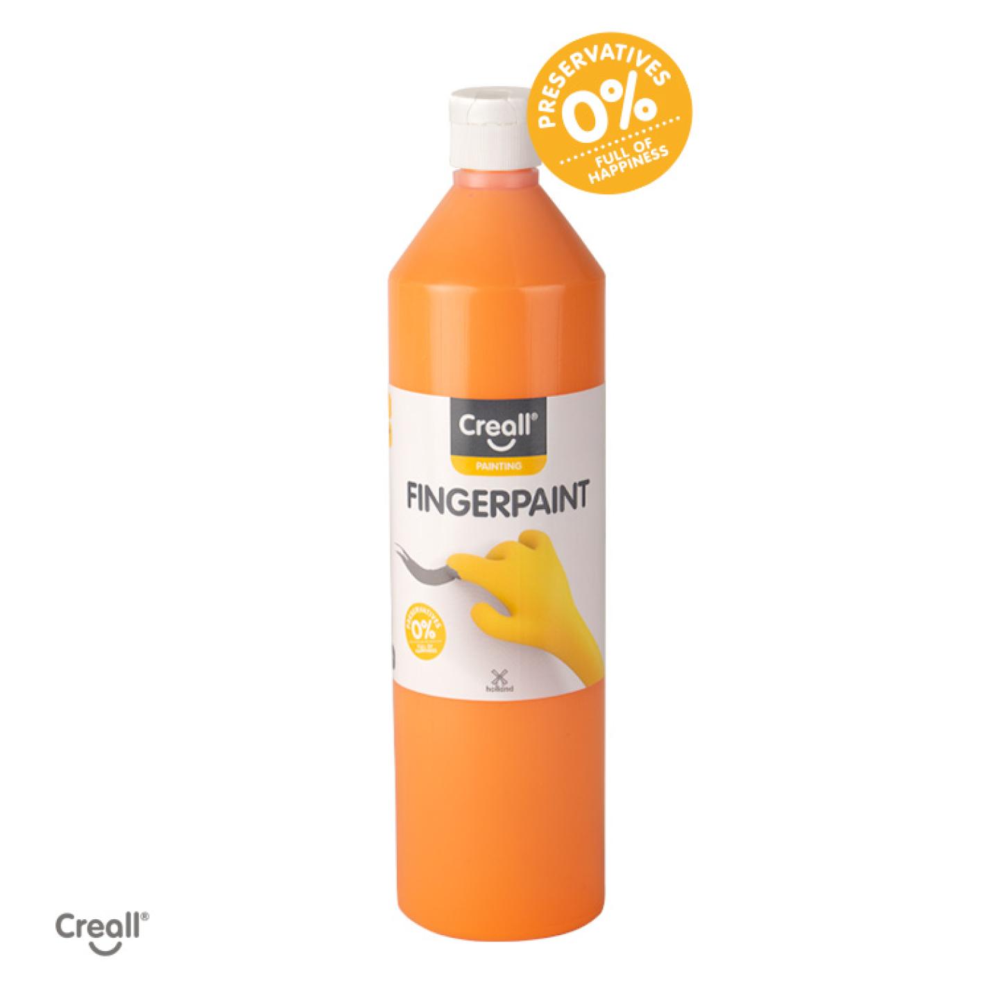 Creall vingerverf 750ml oranje