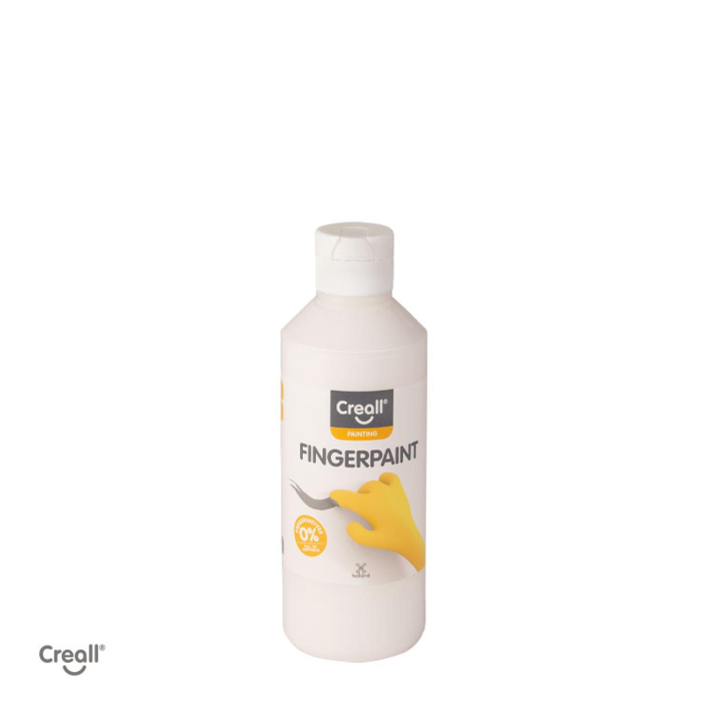 Creall vingerverf 250ml wit