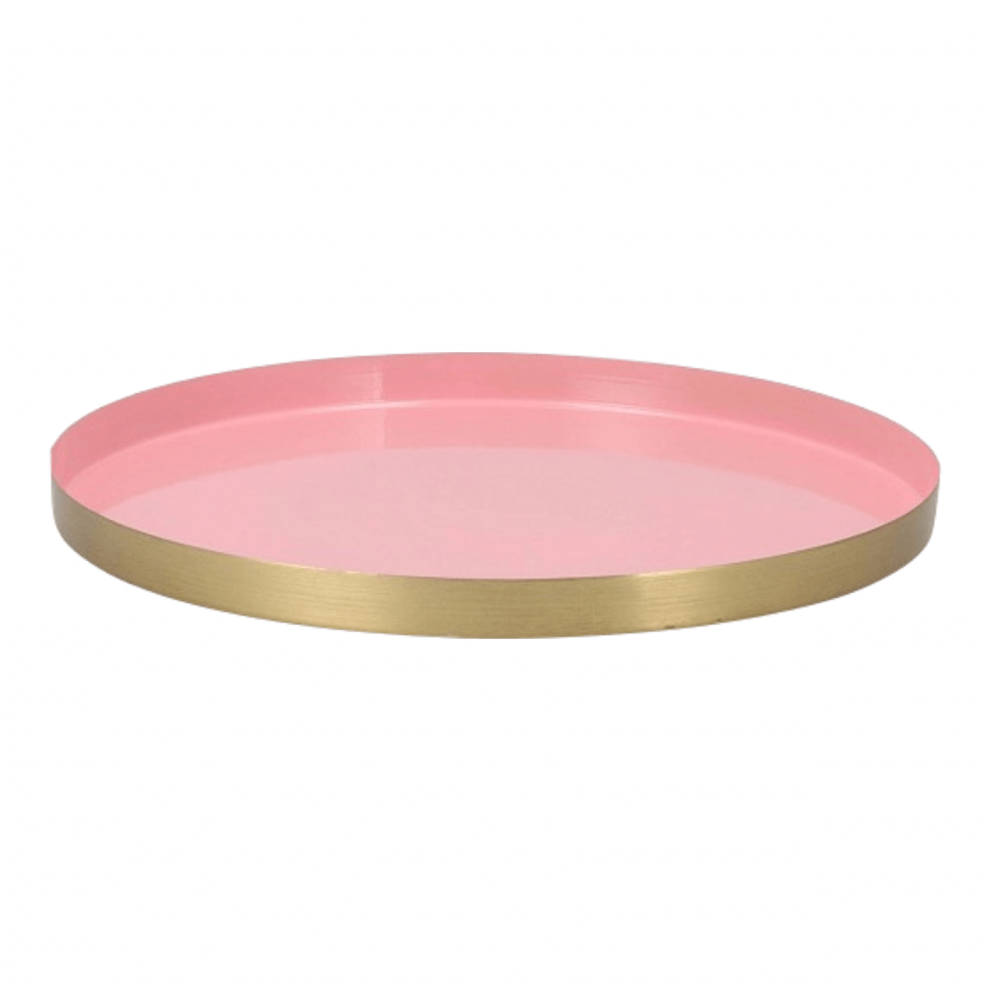 Marrakech rond dienblad pastel roze 33x2cm