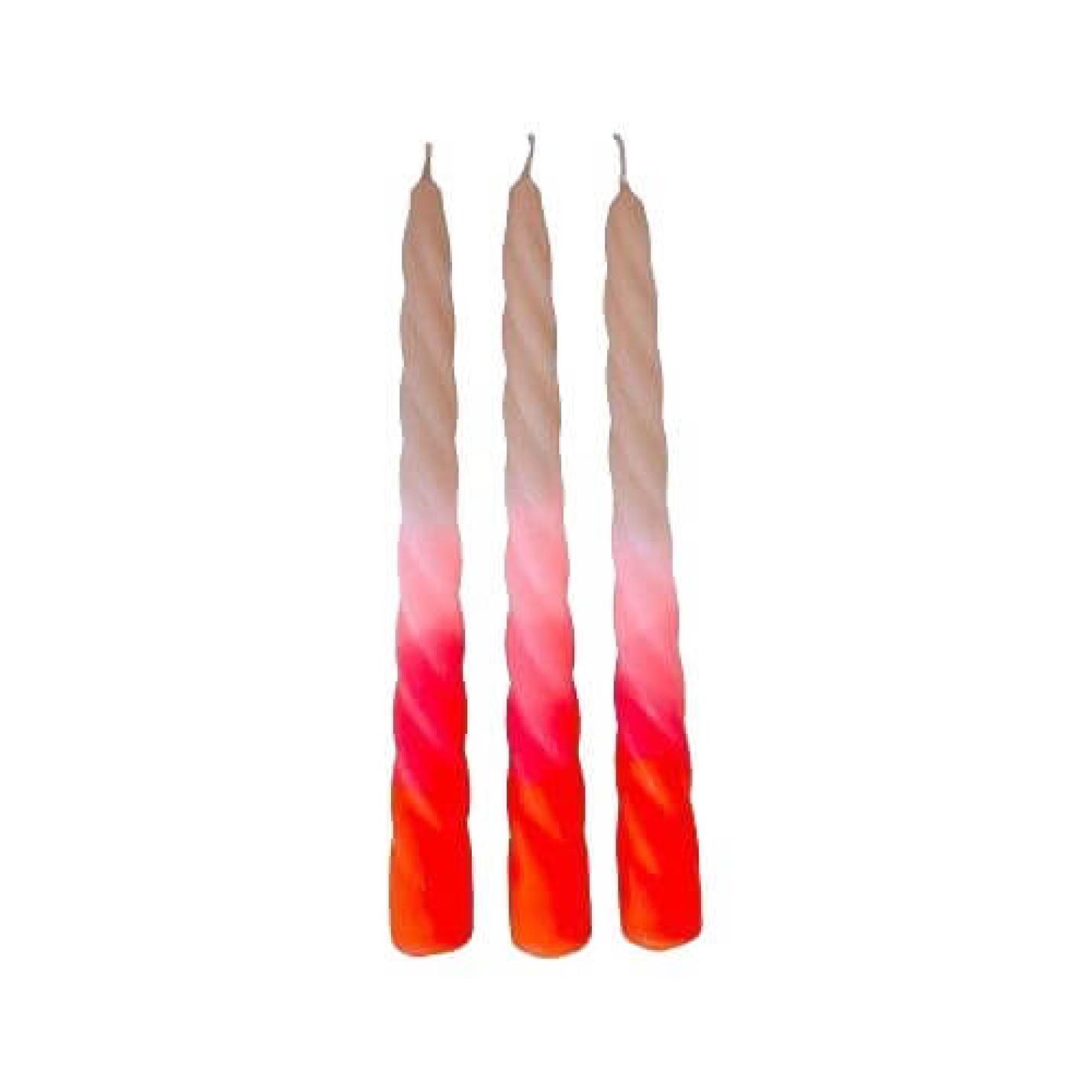 Dip Dye Twisted Shades of Pomegranate