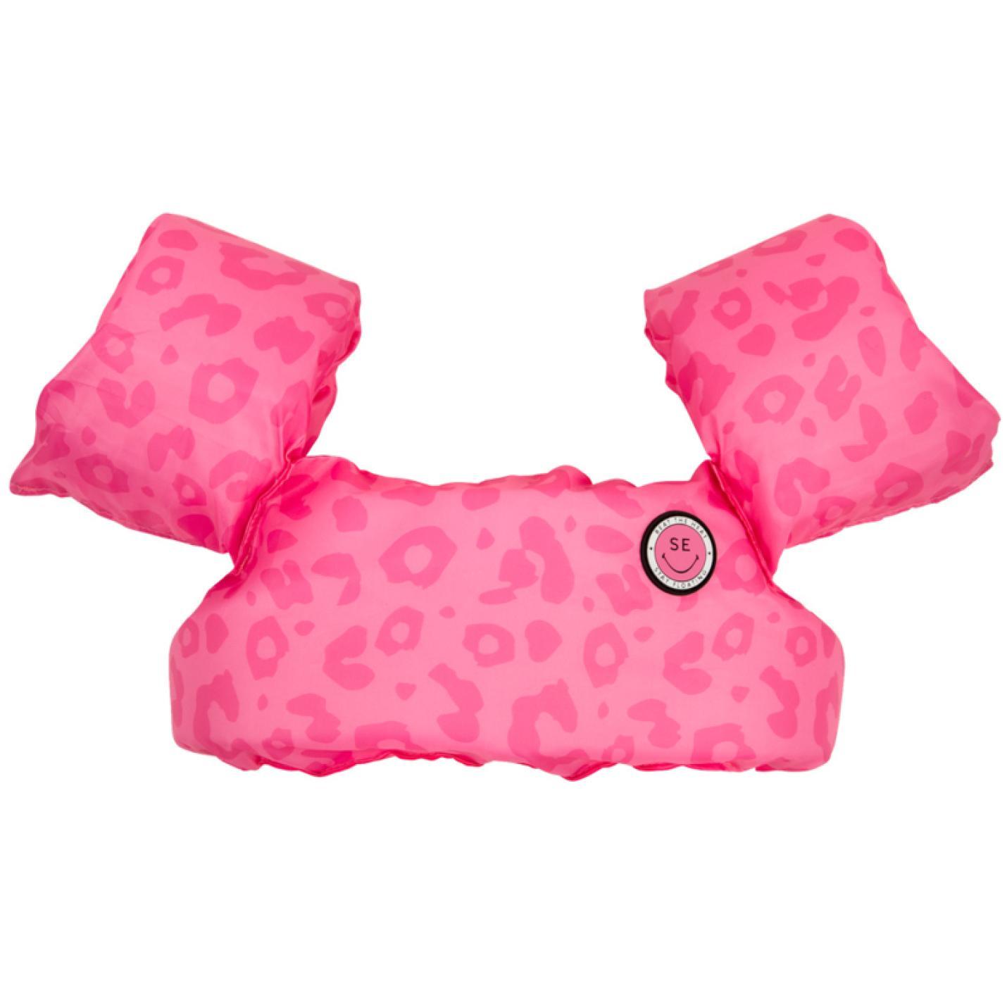 puddle jumper swim essentials roze panterprint