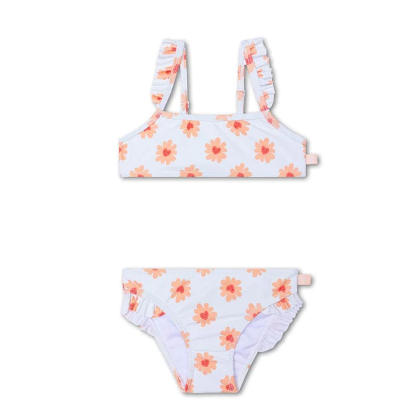 bikini swim essentials flower hearts