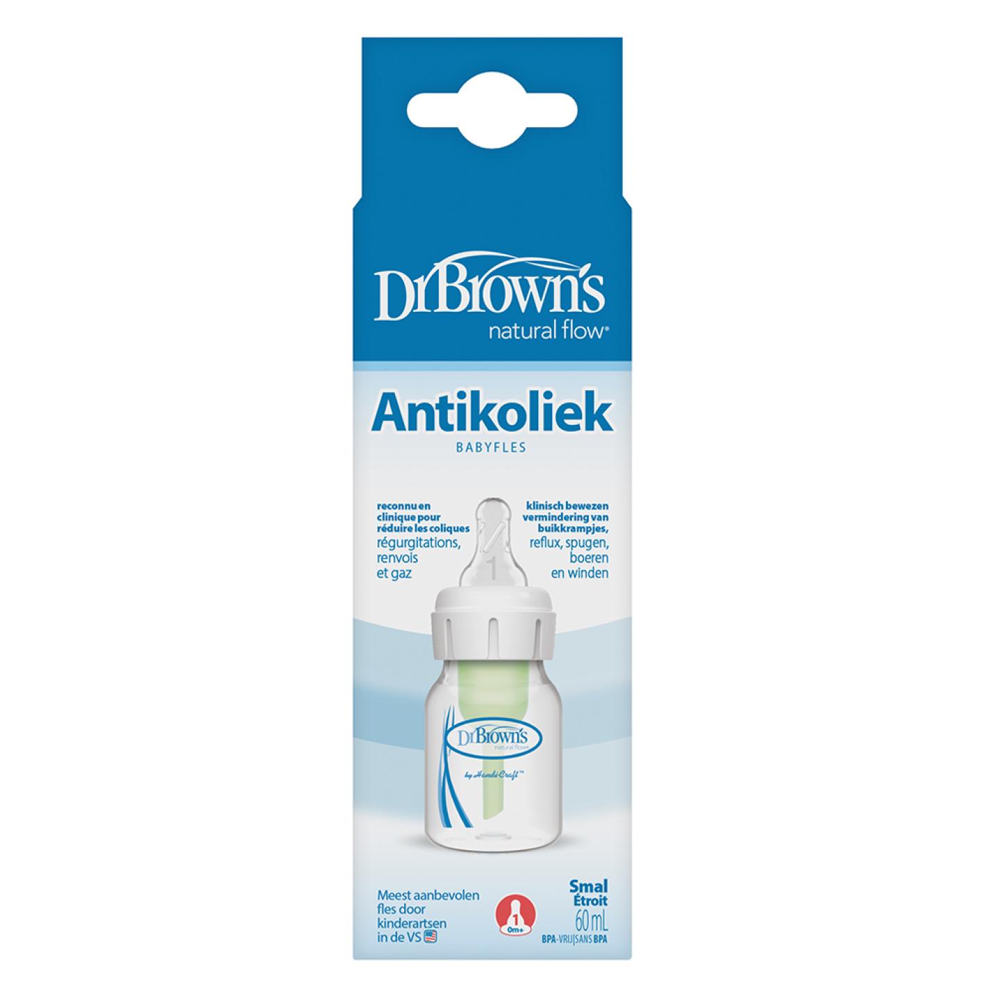 Dr.Brown’s 60ml flesje Antikoliek verpakking