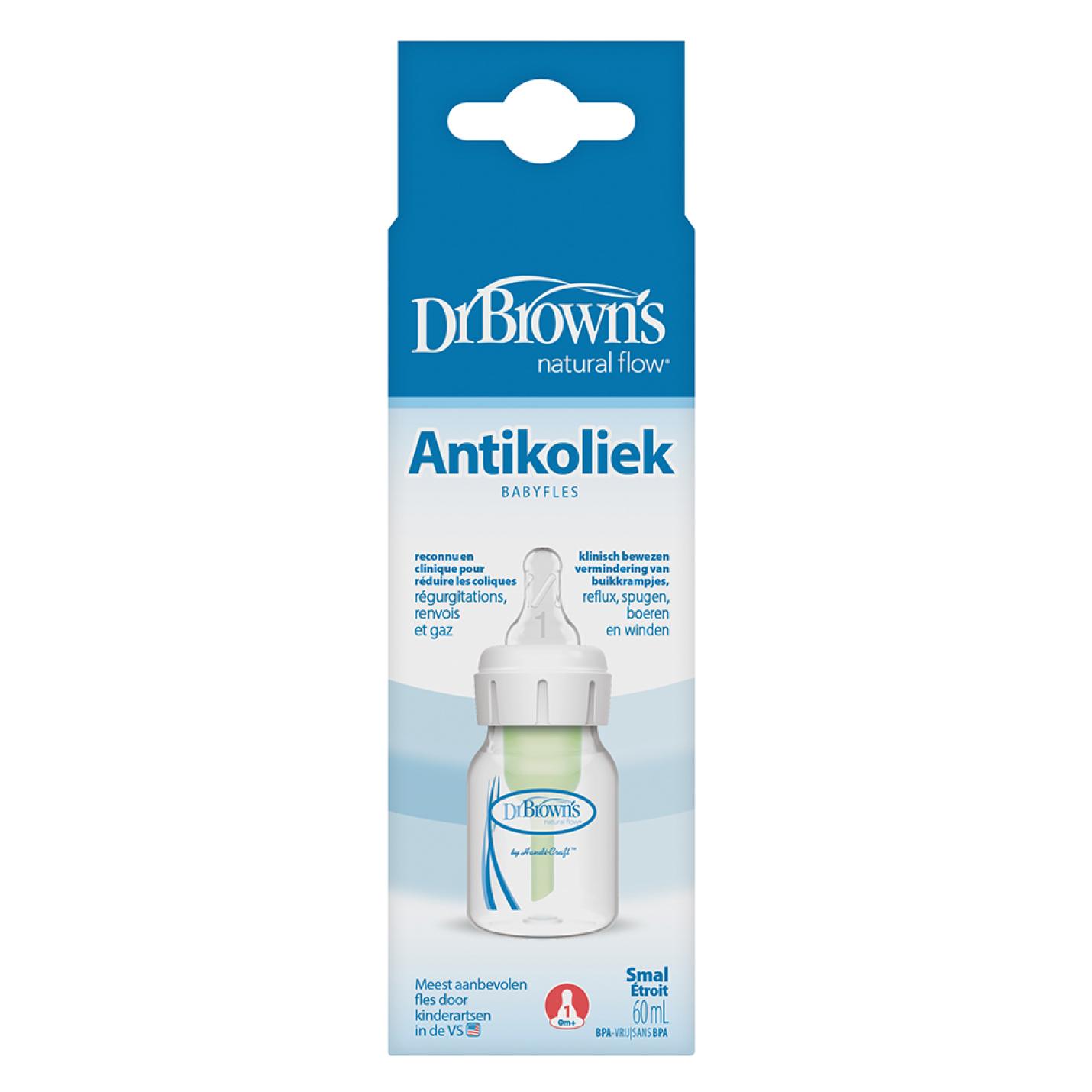 Dr.Brown’s 60ml flesje Antikoliek verpakking