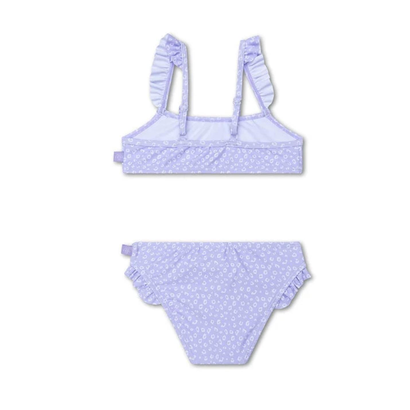 lila panter print bikini swim essentials