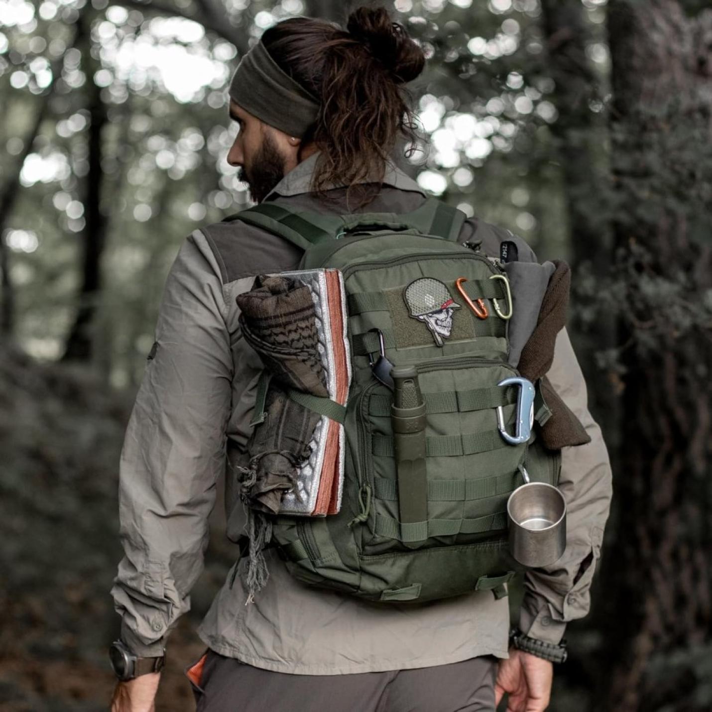 25 35L Militaire Tactische Rugzak Dagrugzak voor Laptop Trekking Kamperen Wandelen Reizen Outdoor multi Webshoplocatie