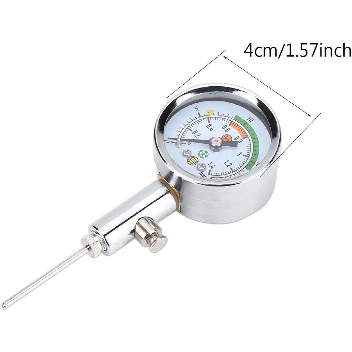 Ball Pressure Gauge, Mini Air Pressure Gauge Pressure Barometer for Football Volleyball Basketball - happygetfit.com