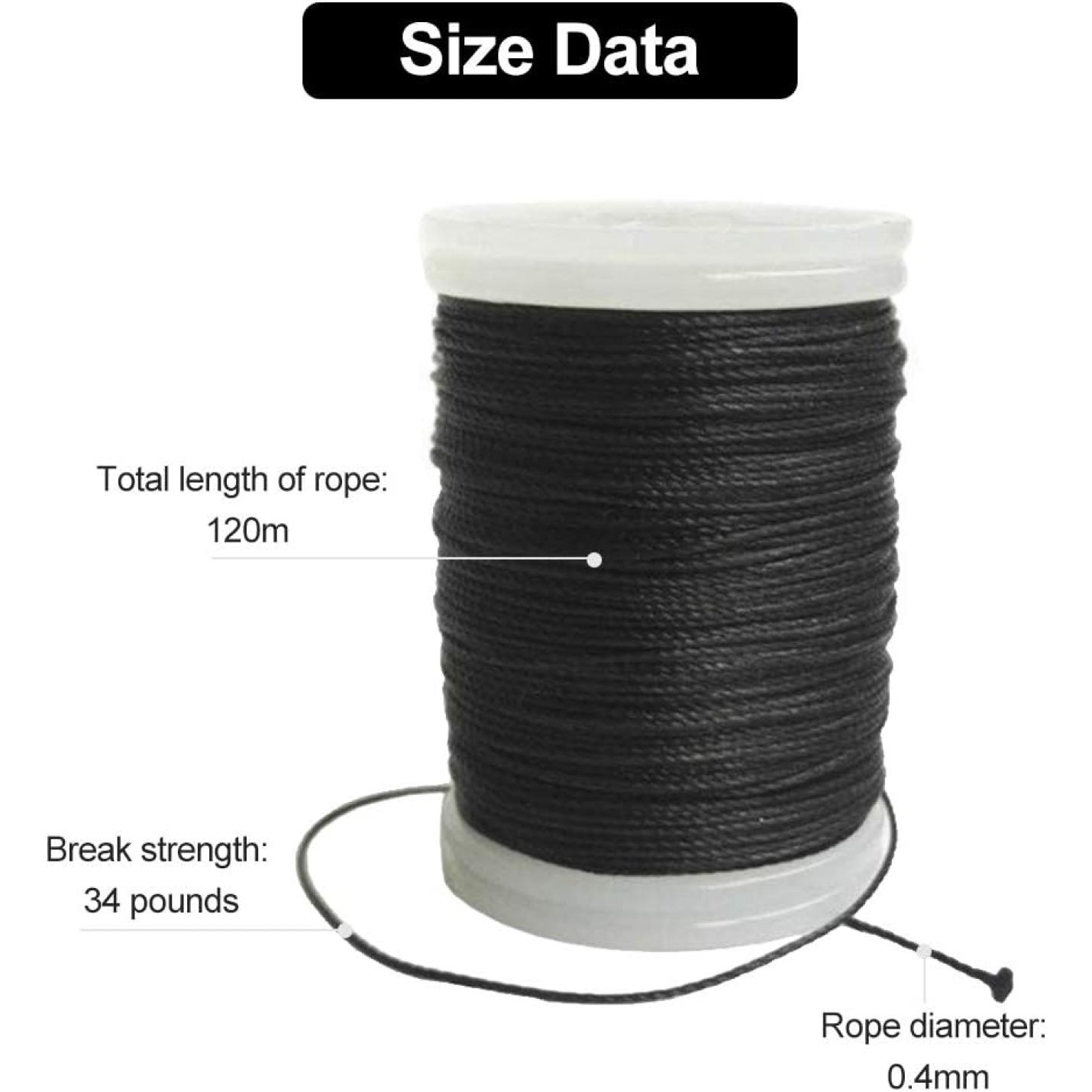 Boogsnoer serveerdraad duurzaam nylon koord gebruik voor boogschietaccessoires - happygetfit.com