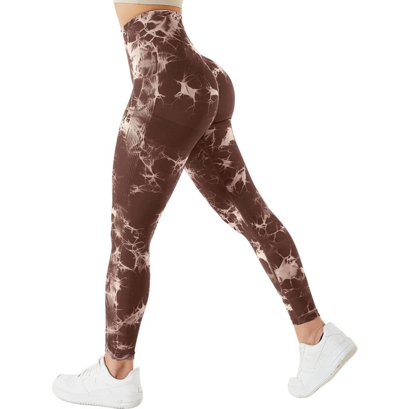 Compressie Sportlegging voor dames Yoga Lange Slim Fit Fitness Gymbroek Ondoorzichtige Scrunch Butt Yogabroek Naadloos Push-up Hoge taille Workout Fitness Jogging - happygetfit.com