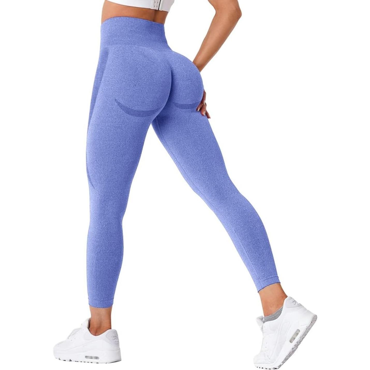 Compressie Sportlegging voor dames Yoga Lange Slim Fit Fitness Gymbroek Ondoorzichtige Scrunch Butt Yogabroek Naadloos Push-up Hoge taille Workout Fitness Jogging - happygetfit.com