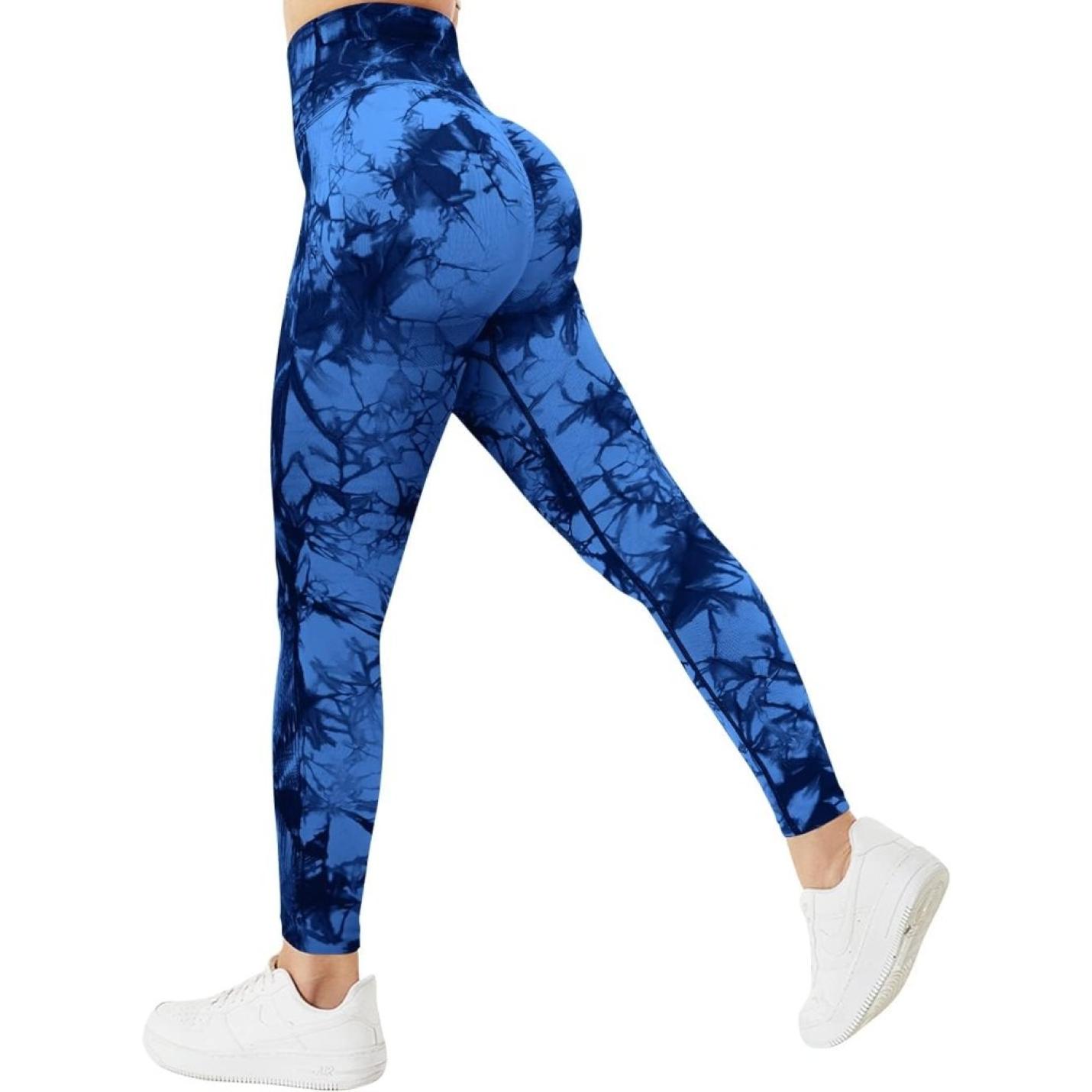 Compressie Sportlegging voor dames Yoga Lange Slim Fit Fitness Gymbroek Ondoorzichtige Scrunch Butt Yogabroek Naadloos Push-up Hoge taille Workout Fitness Jogging - happygetfit.com