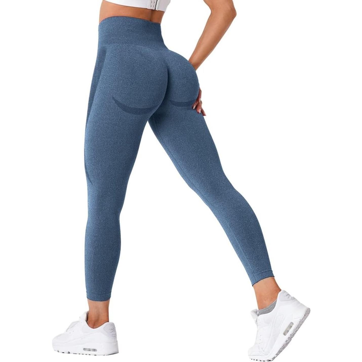 Compressie Sportlegging voor dames Yoga Lange Slim Fit Fitness Gymbroek Ondoorzichtige Scrunch Butt Yogabroek Naadloos Push-up Hoge taille Workout Fitness Jogging - happygetfit.com