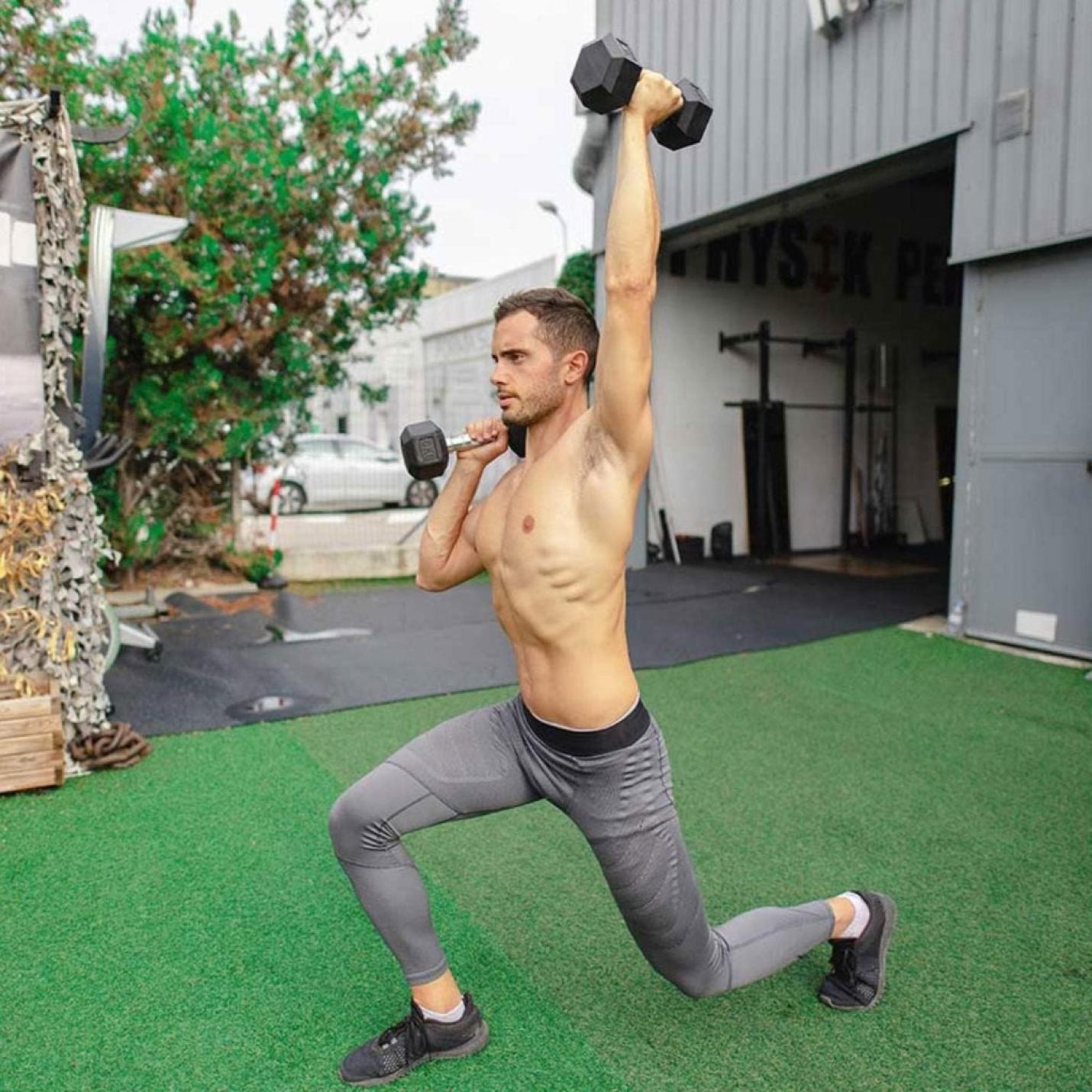 Dumbbell Hexagonal 6 kg - happygetfit.com