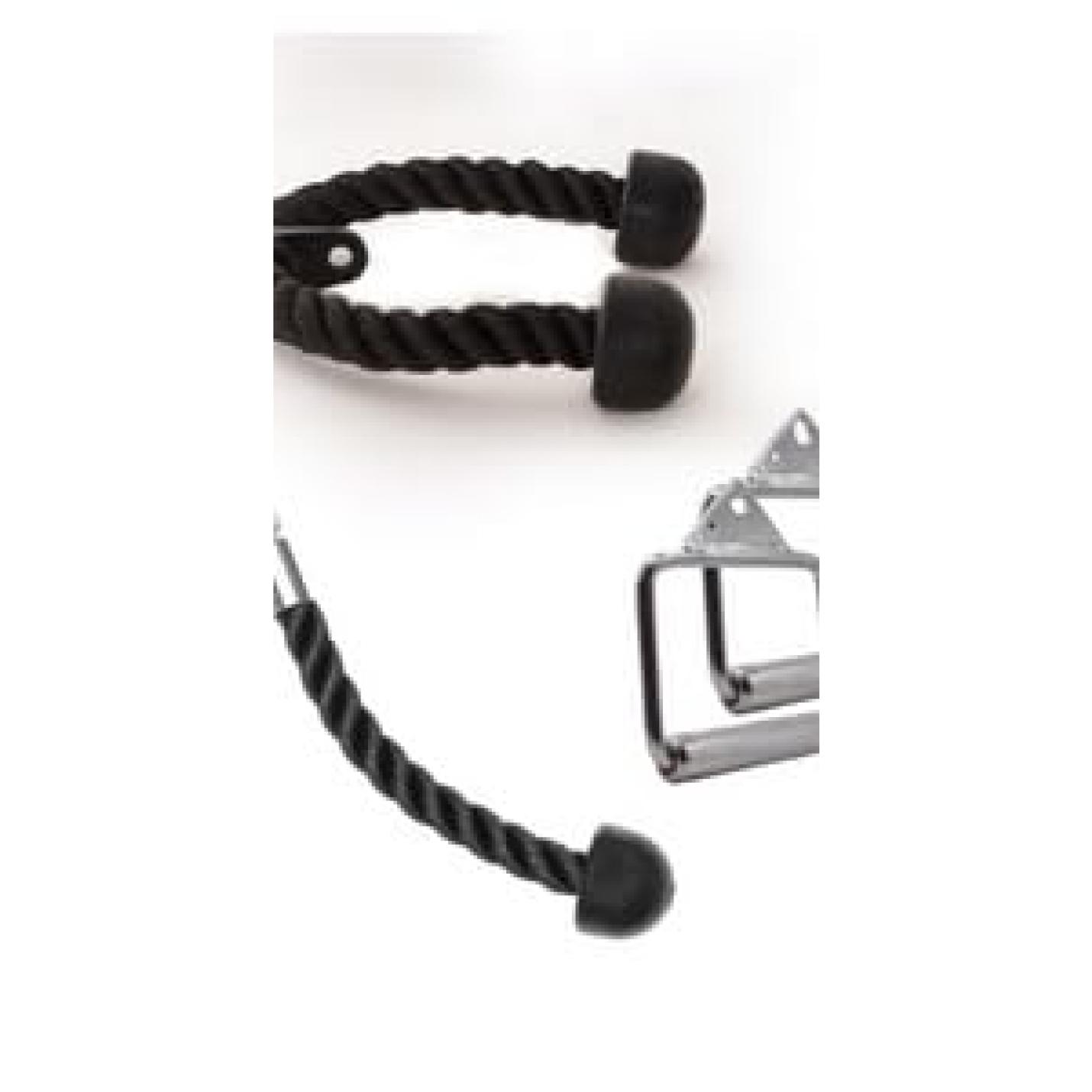 Enkele stijgbeugel D-vorm handvat voor kabelmachine Multi Gym bevestiging met rubberen grip - happygetfit.com
