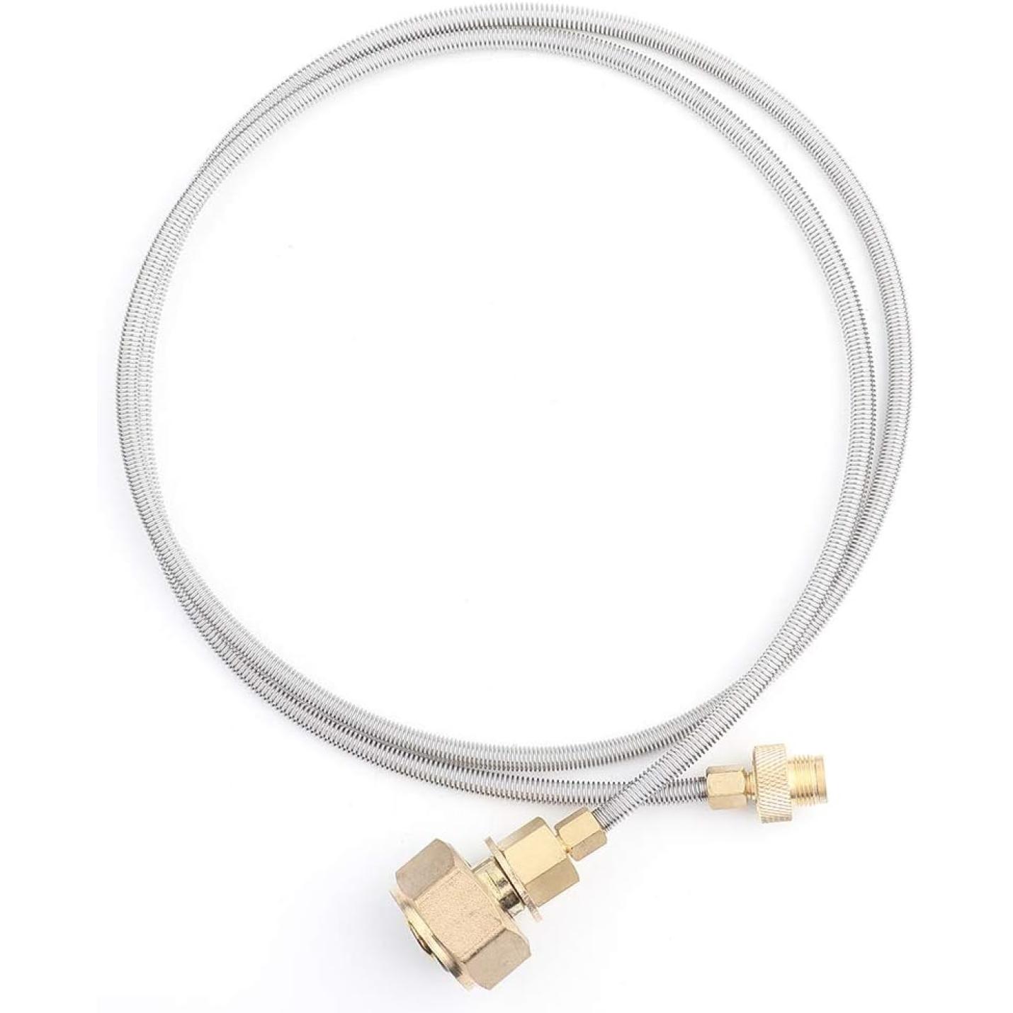 Gastank Hoofd Adapter Outdoor Camping Kookplaat Gebruik Gas Tank Transfer Pijp Connector Conversiekop Adapter voor Camping Picknick - happygetfit.com