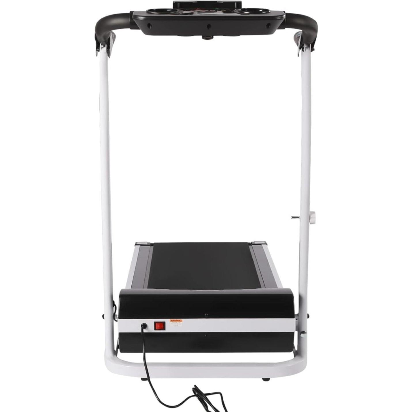 Compacte Inklapbare Loopband voor thuis met een krachtige motor en rechtopstaand opbergontwerp: de perfecte manier om te passen.