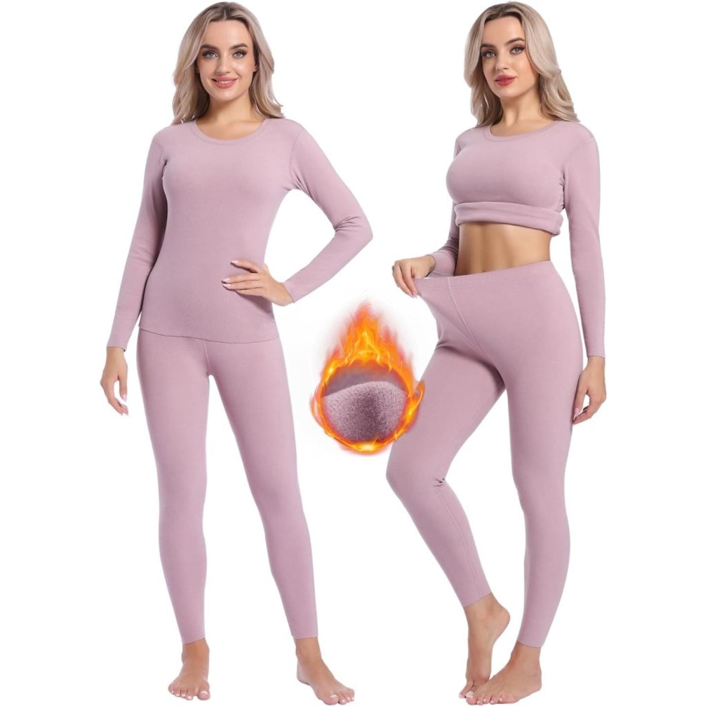 Blijf warm en comfortabel met onze thermo ondergoed set voor dames XL Zwart Webshoplocatie