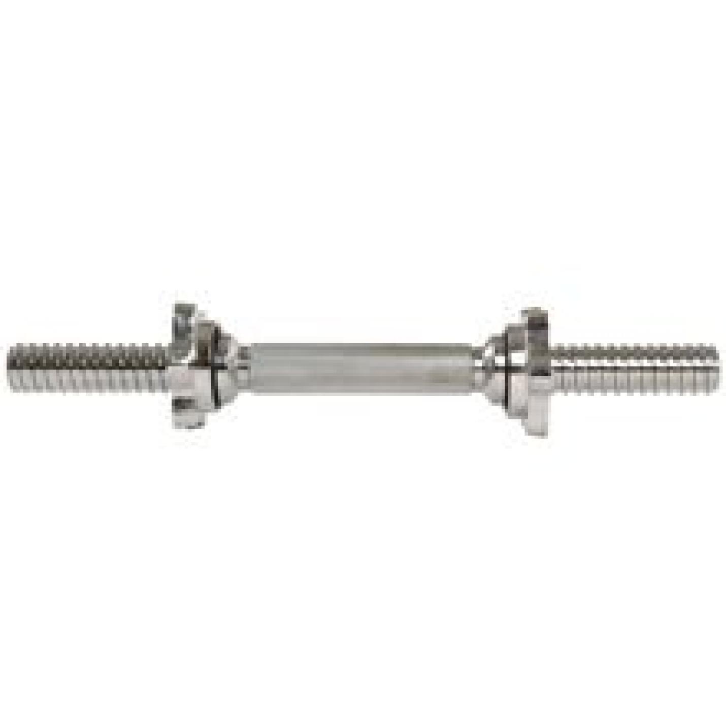 Unisex Sunny Health & Fitness 35 cm schroefdraad chroom halter bar, zilver, één maat UK - happygetfit.com