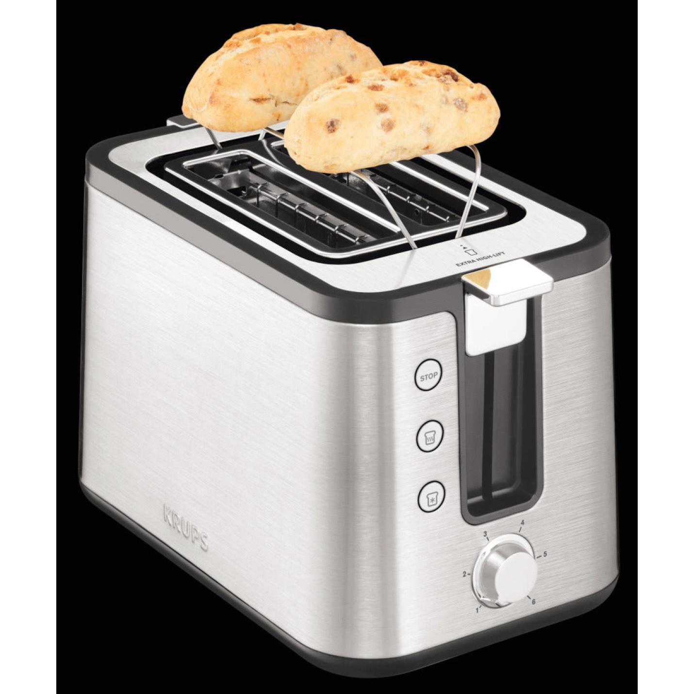 Krups Kh442D Control Line Broodrooster Rvs
