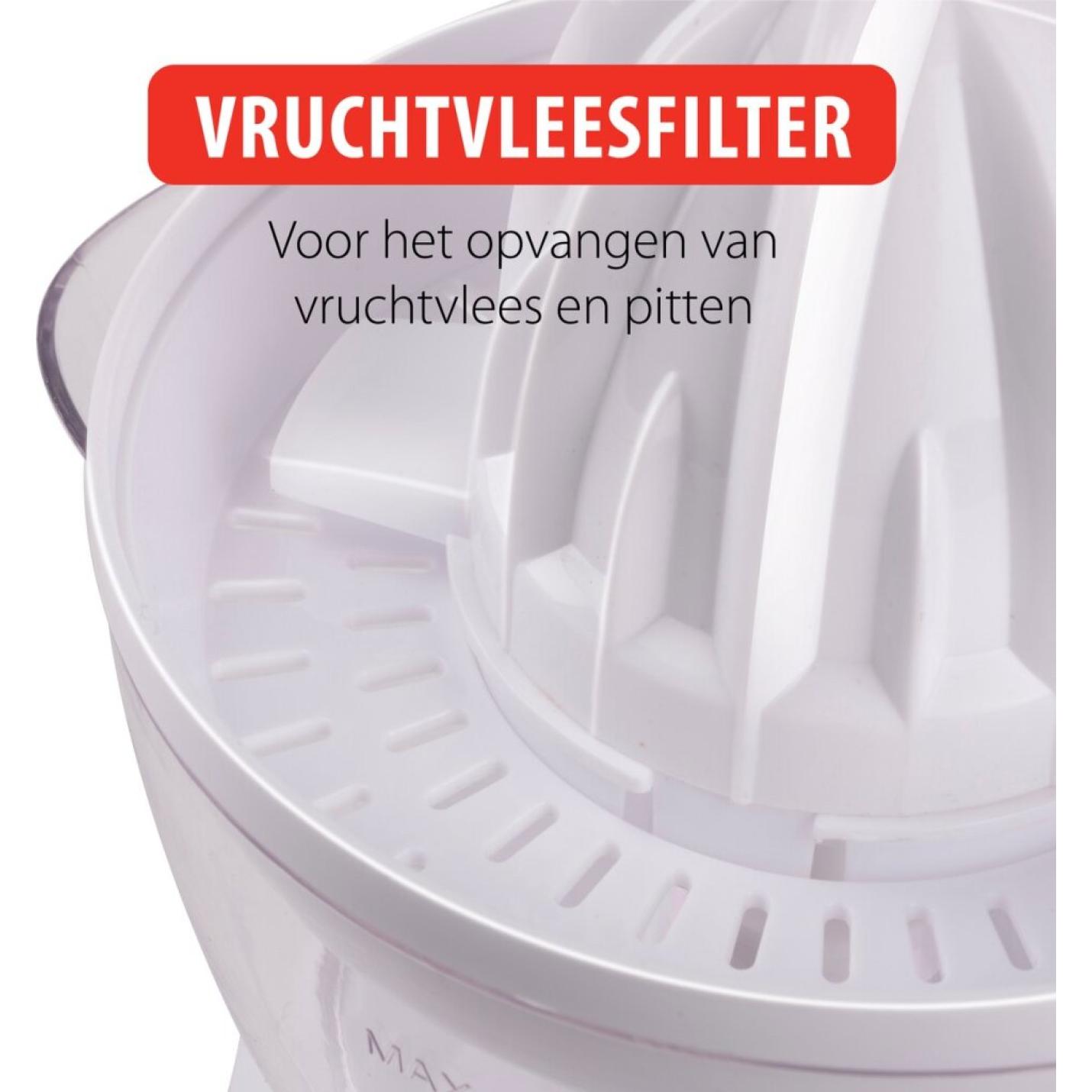 Alpina Citruspers 0,7 Liter 2 Perskegels 2 Draairichtingen 25 Watt Wit