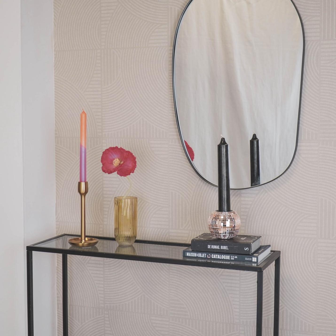 Housevitamin Waxinehouder Disco Rose Goud S,M - m; Afbeelding: 2