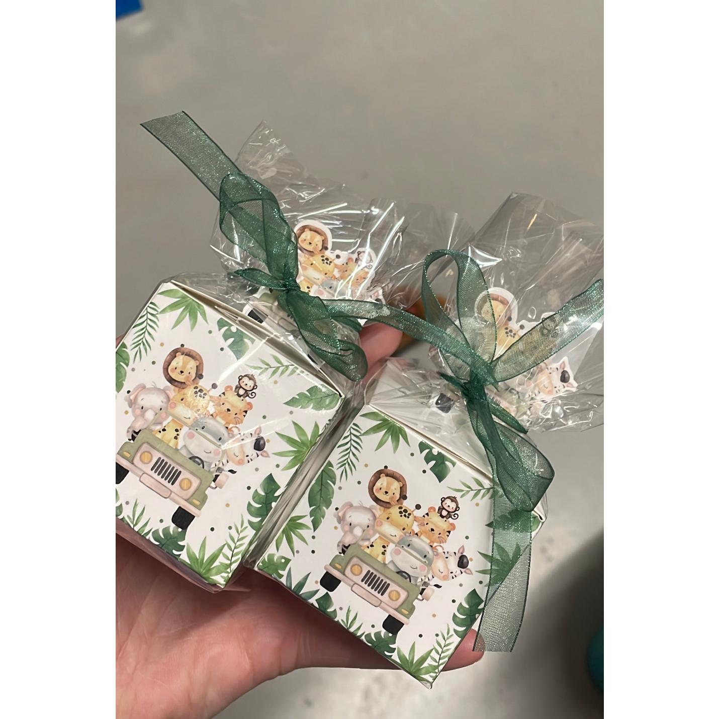 Bedankje / traktatie snoep Jungle - fruit toffee; Afbeelding: 2