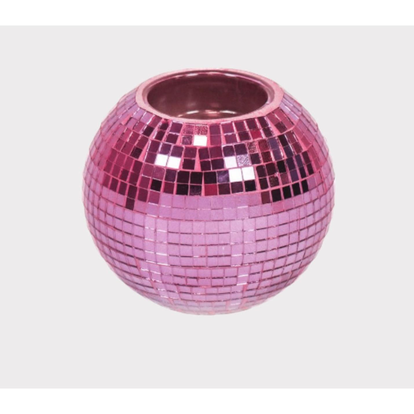 Housevitamin Waxinehouder Disco Roze S,M - s