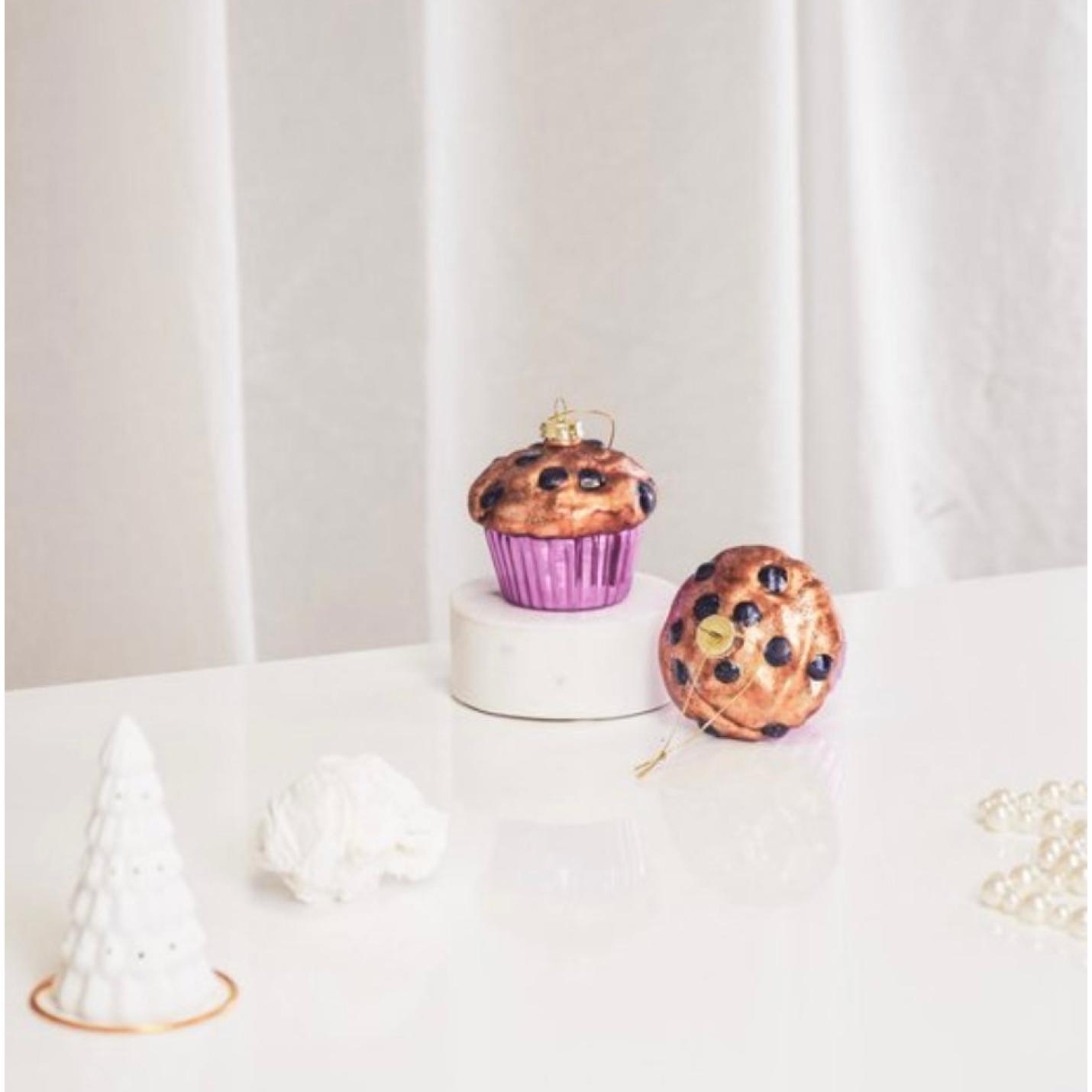 Housevitamin Kerstornament Bosbessen Muffin; Afbeelding: 2